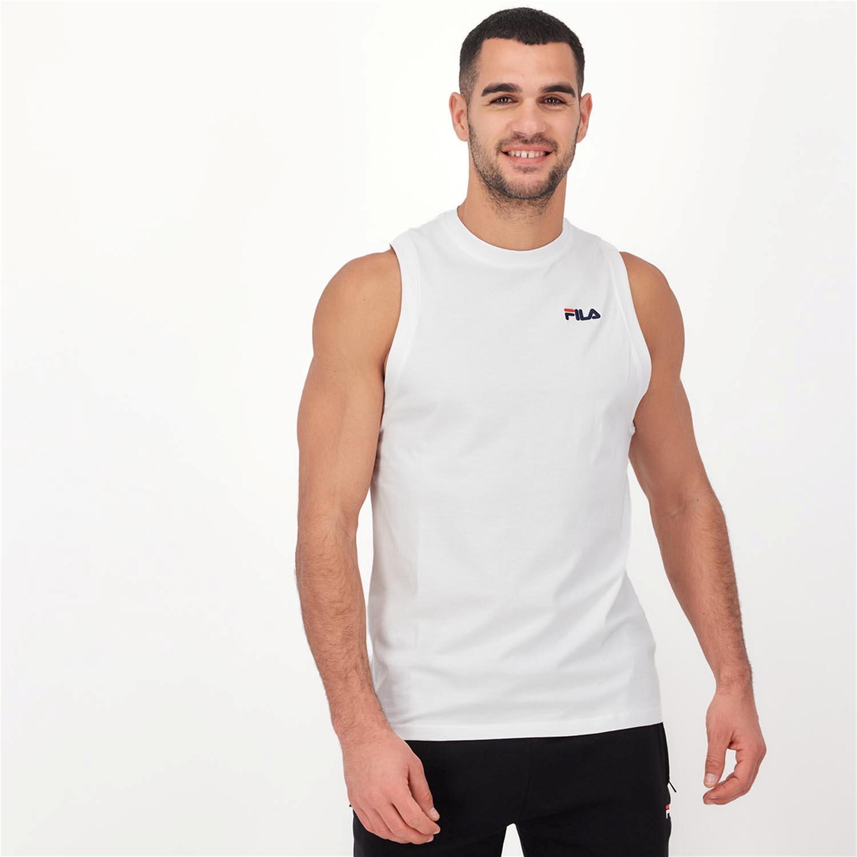 Fila Gent - blanco - Camiseta Sin Mangas Hombre