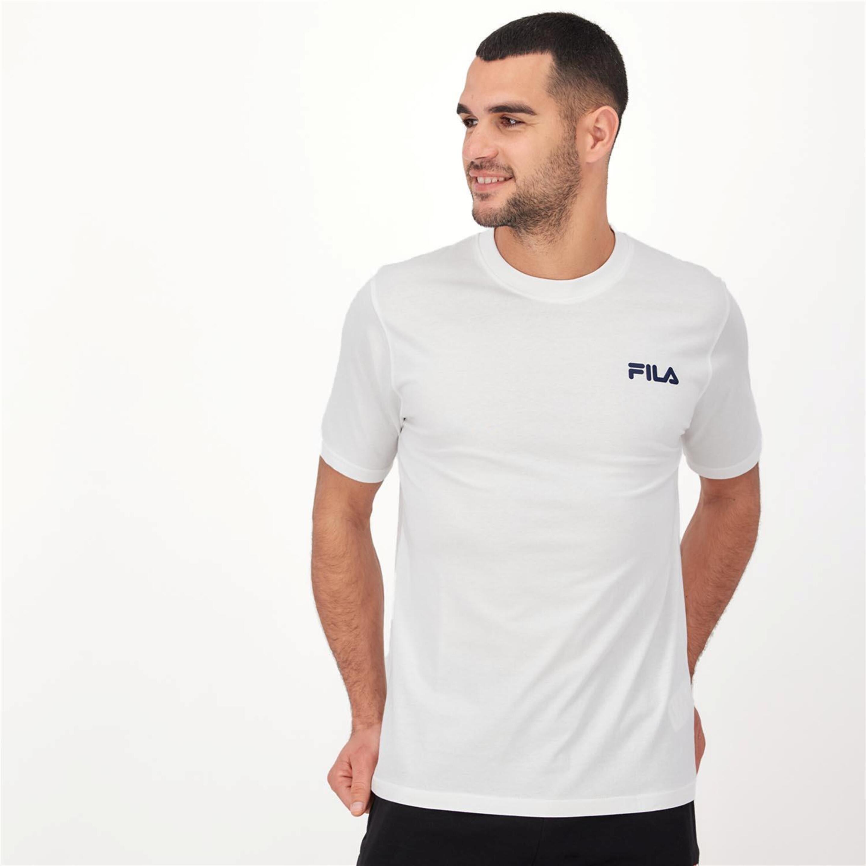 Fila Kareem - blanco - Camiseta Hombre