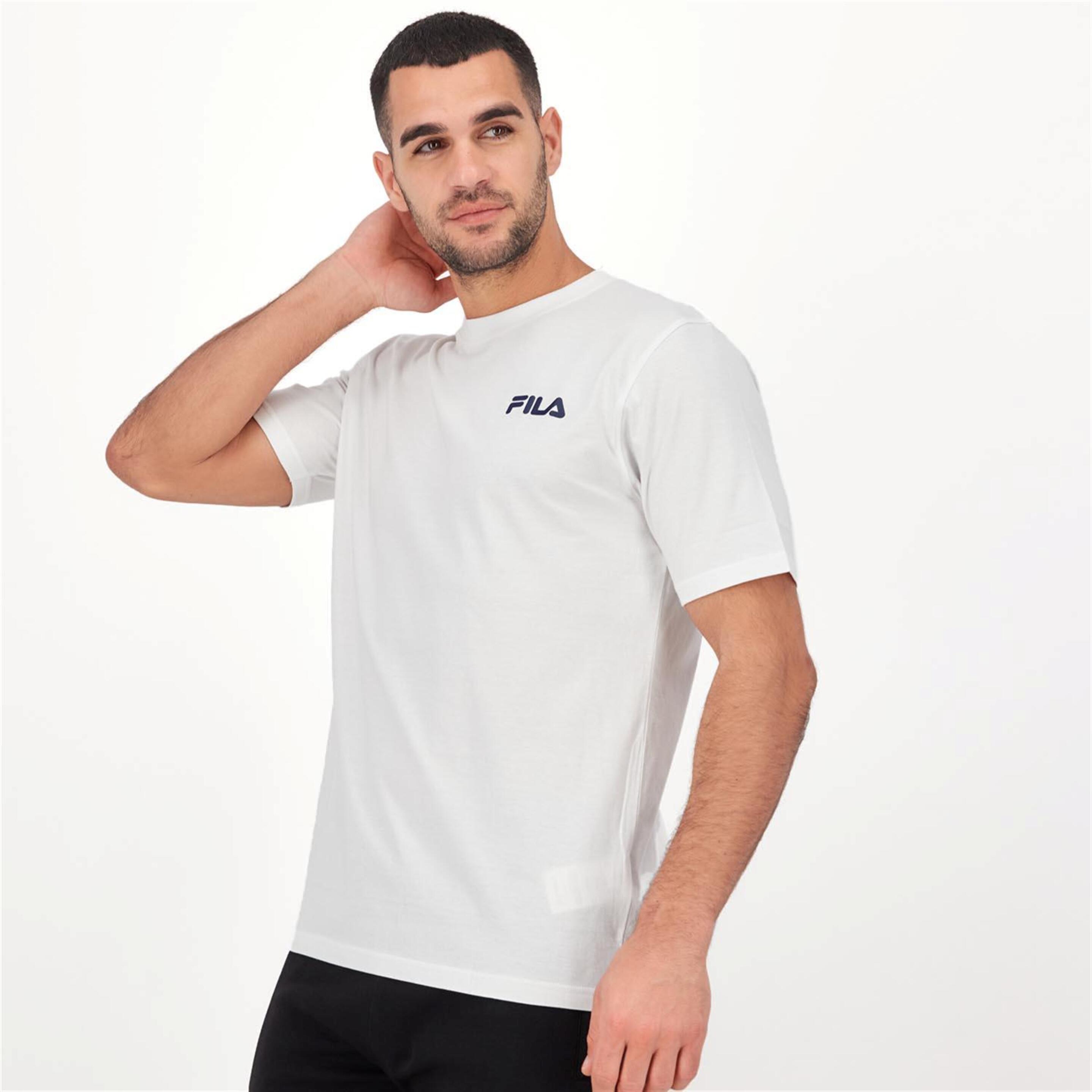 Fila Kareem - Blanco - Camiseta Hombre