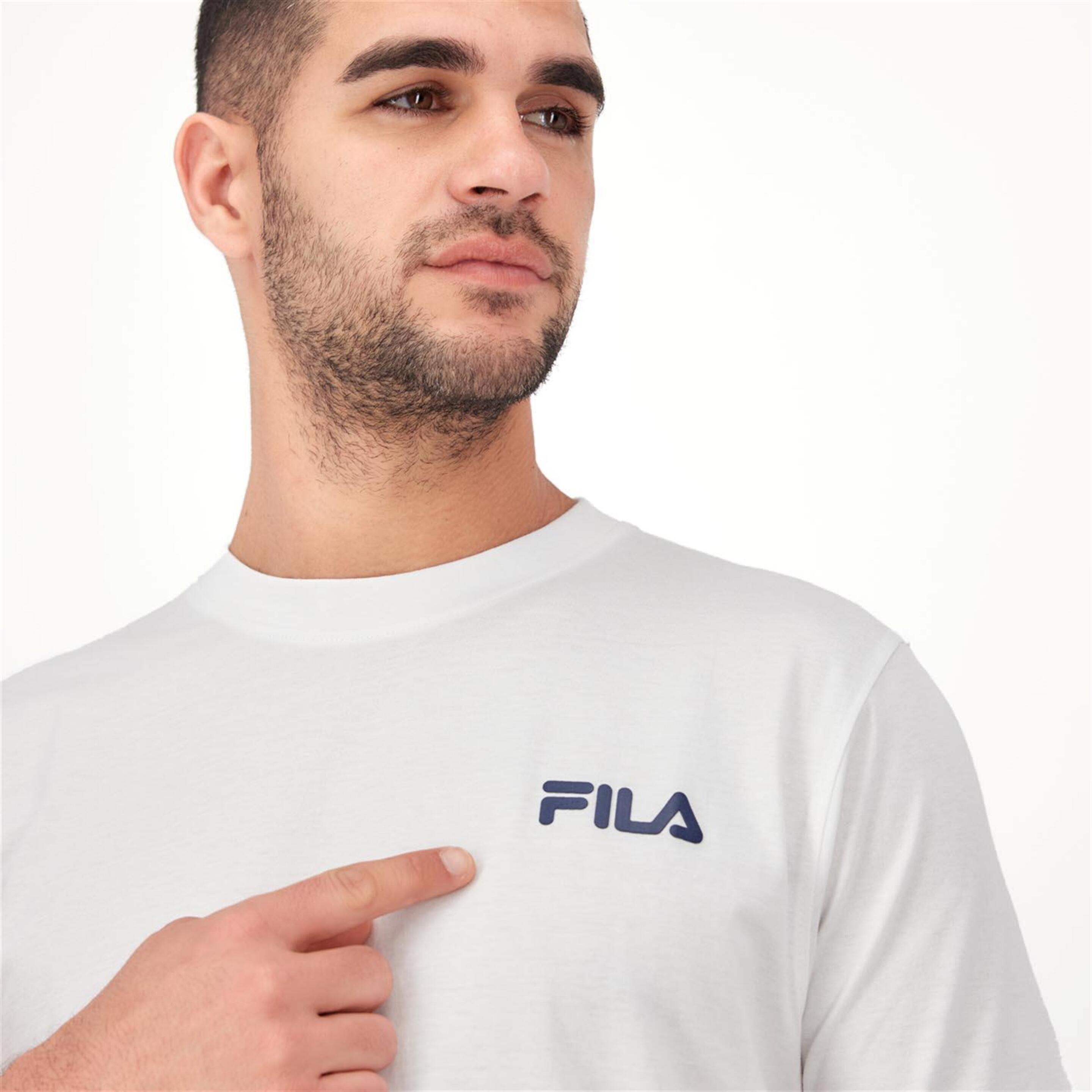 Fila Kareem - Blanco - Camiseta Hombre