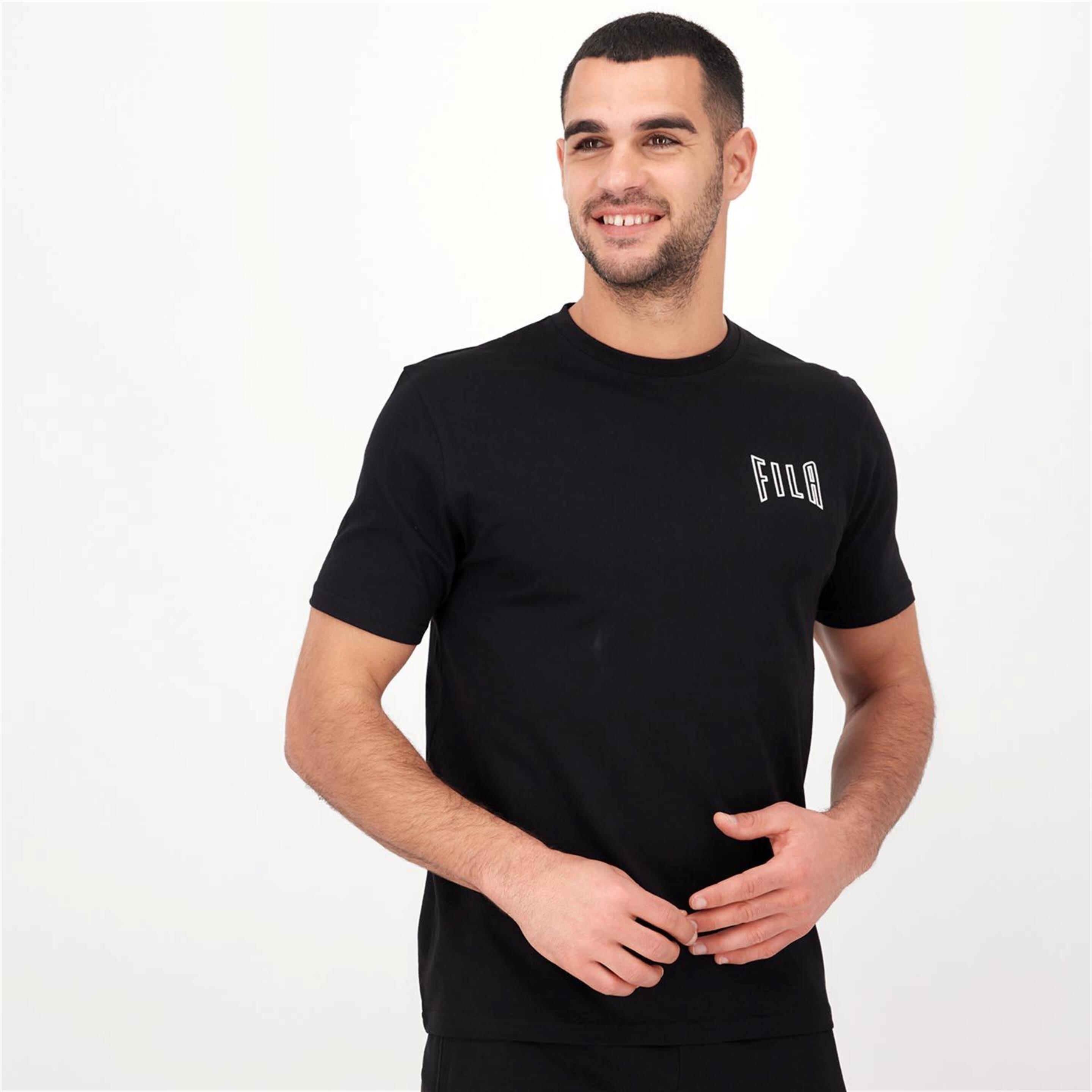 Fila Skips - negro - T-shirt Homem