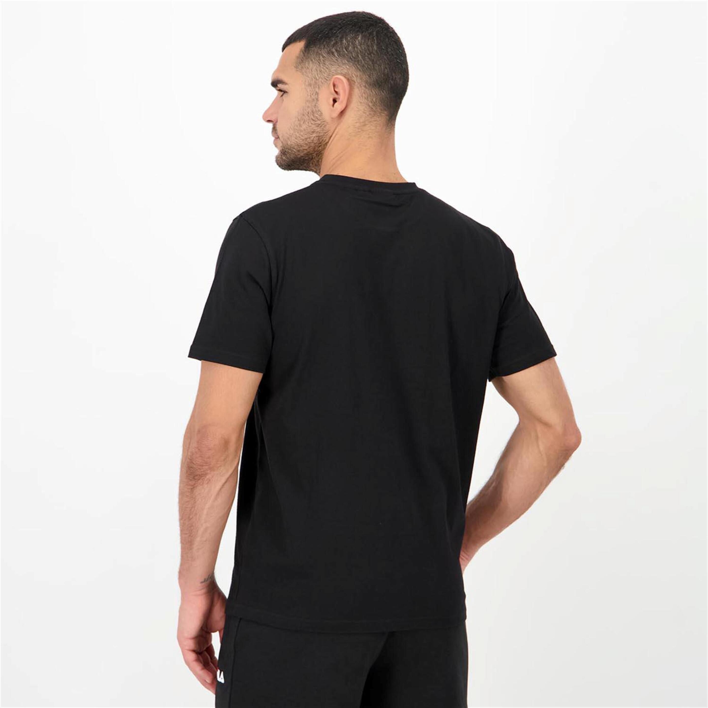 Fila Tez - Negro - Camiseta Hombre