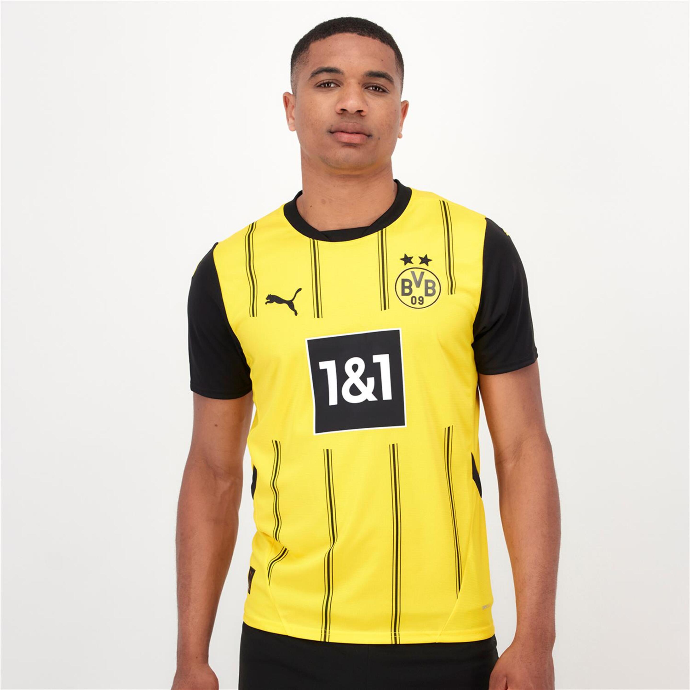 Camisola Dortmund 1º Equip. - amarillo - Futebol Adulto