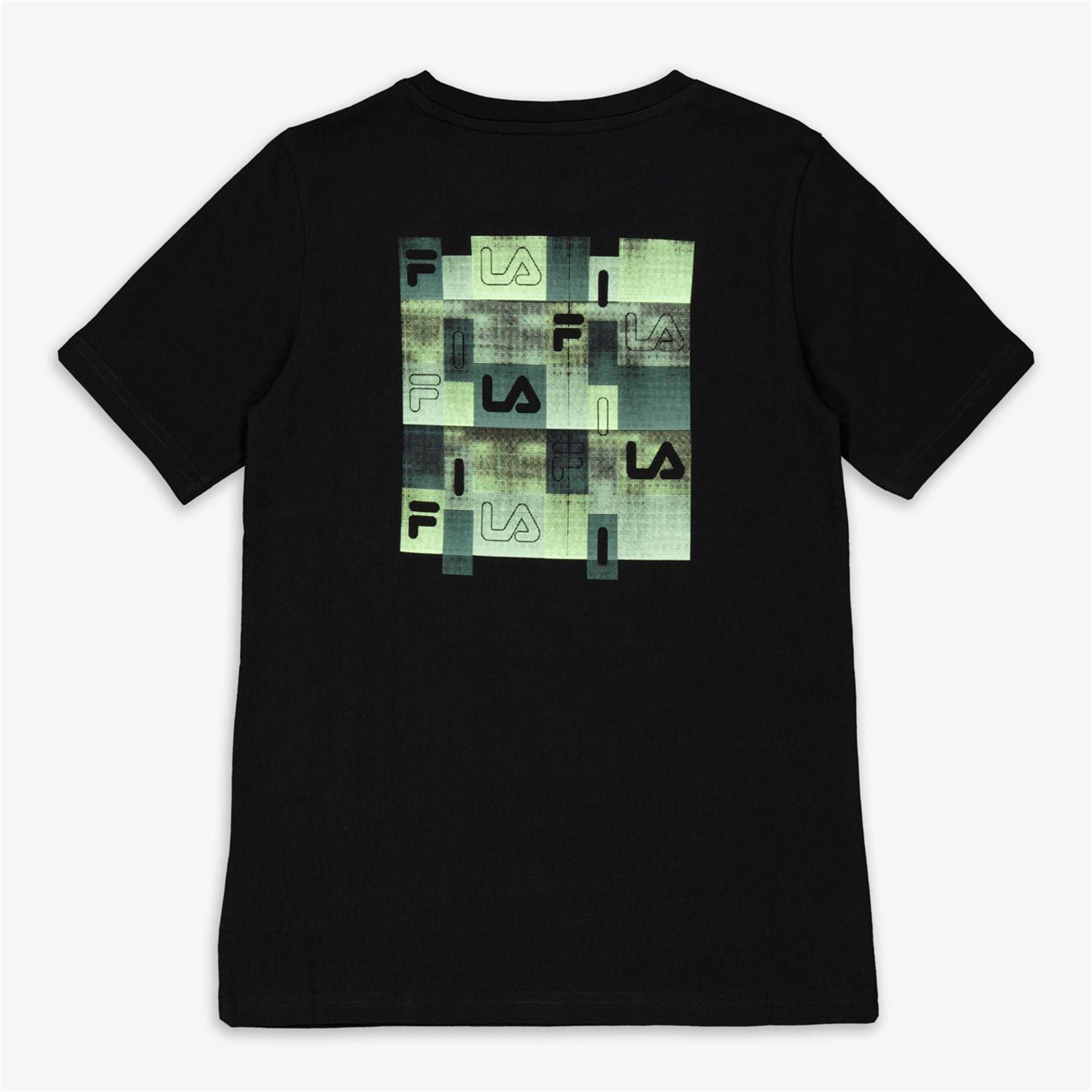 Camiseta Fila - Negro - Camiseta Niño
