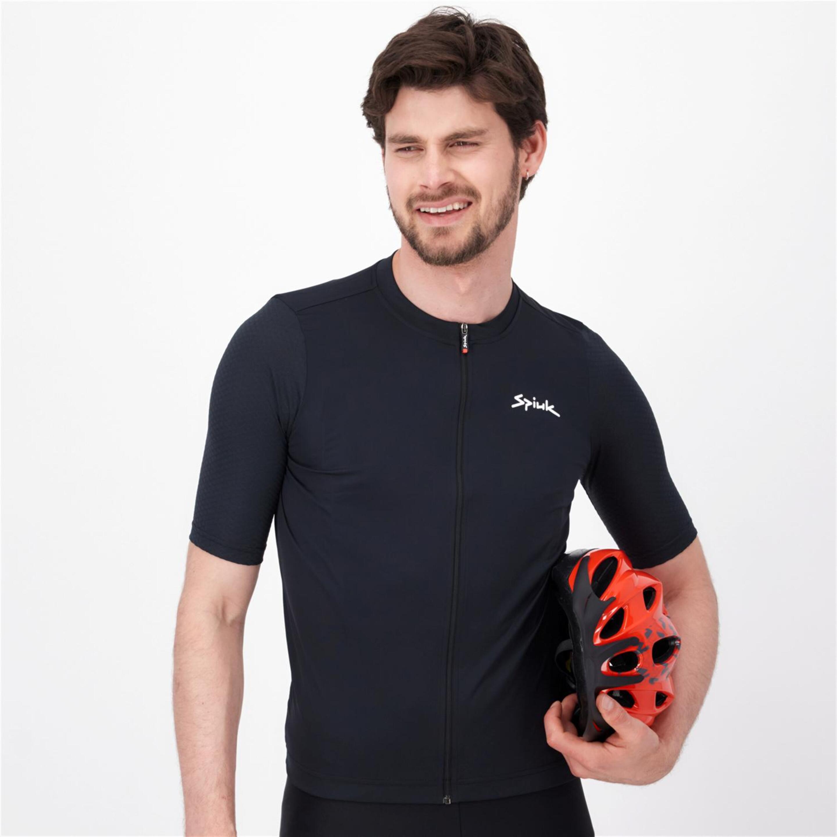 Spiuk Anatomic - negro - Maillot Ciclismo Hombre