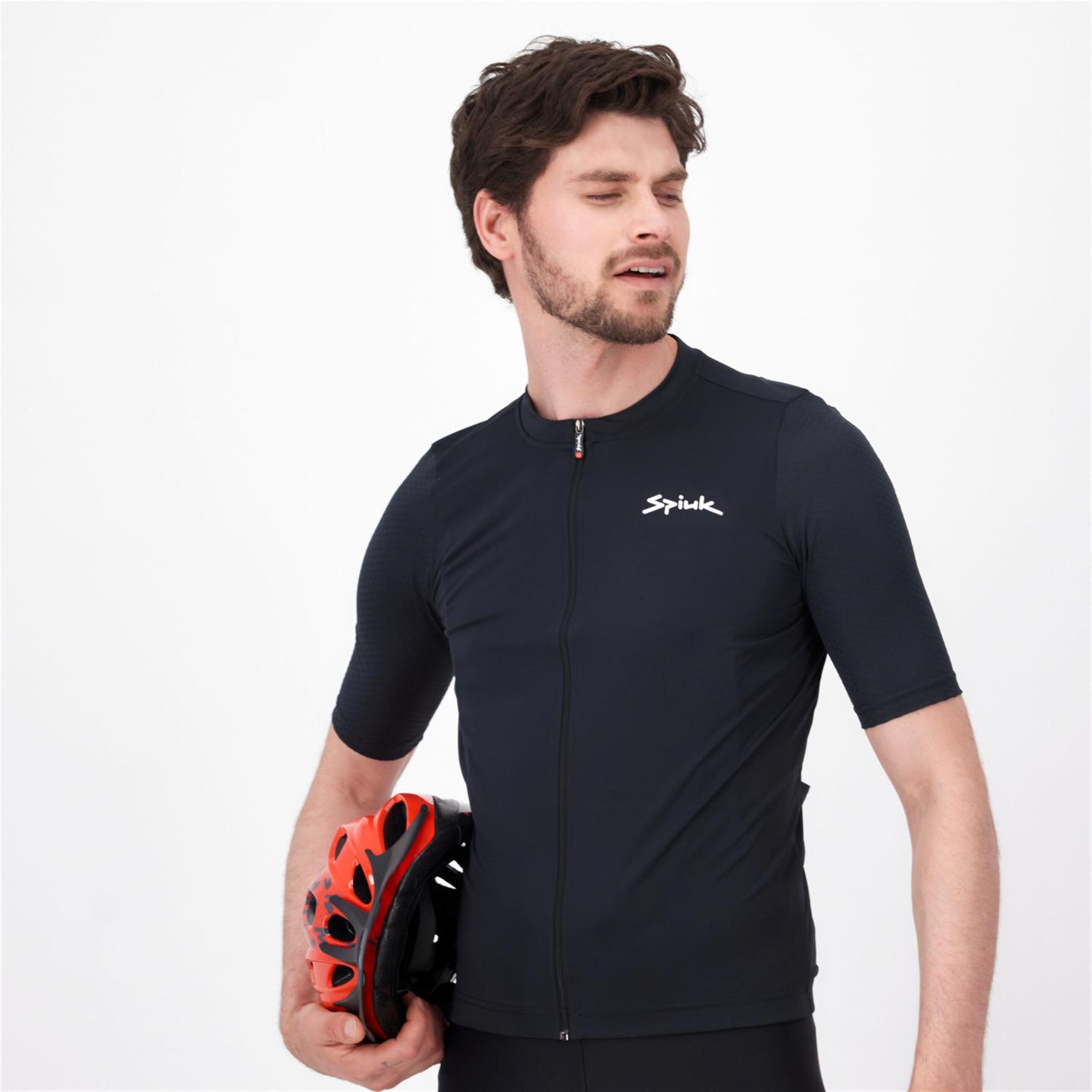 Spiuk Anatomic - Negro - Maillot Ciclismo Hombre