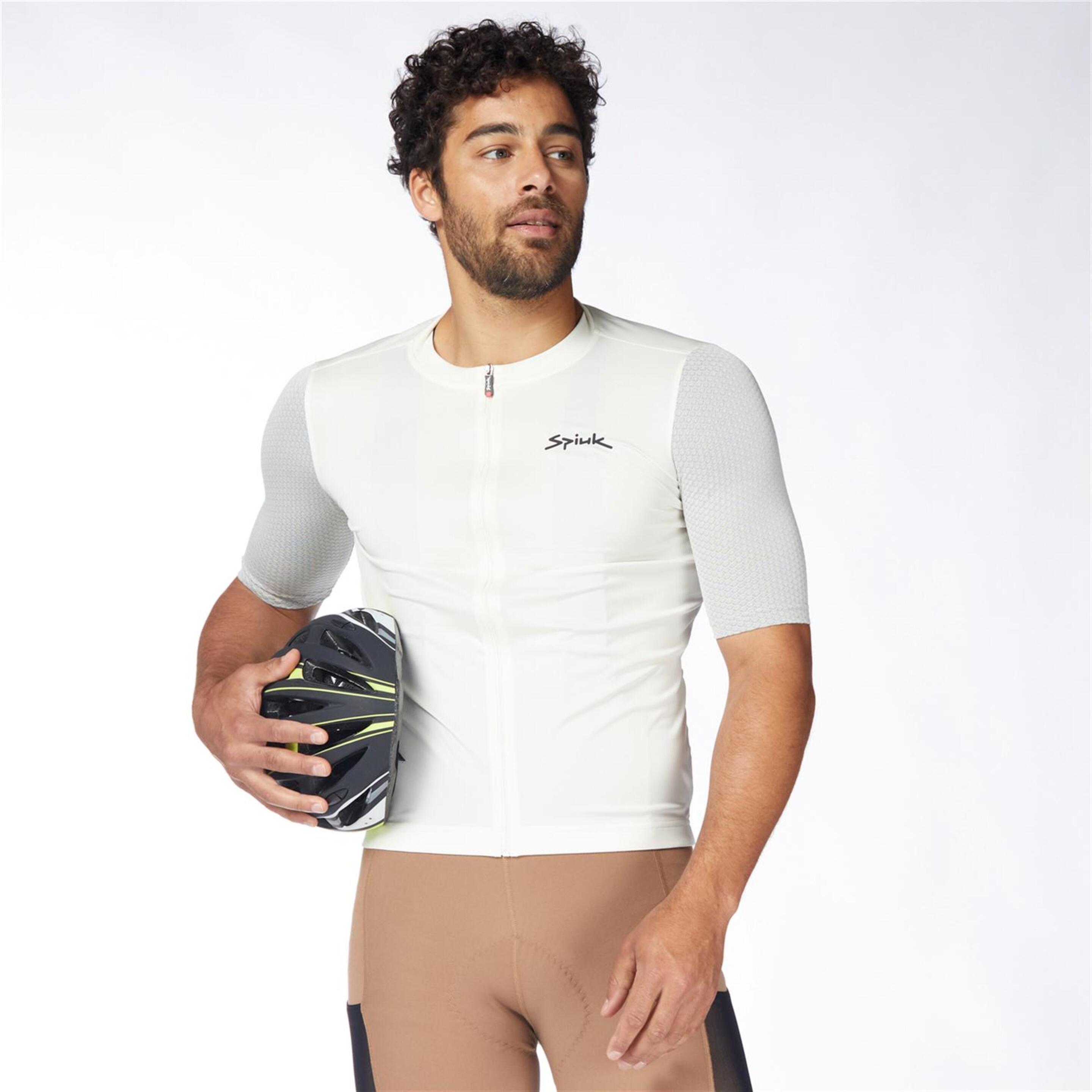 Spiuk Anatomic - blanco - Maillot Ciclismo Hombre