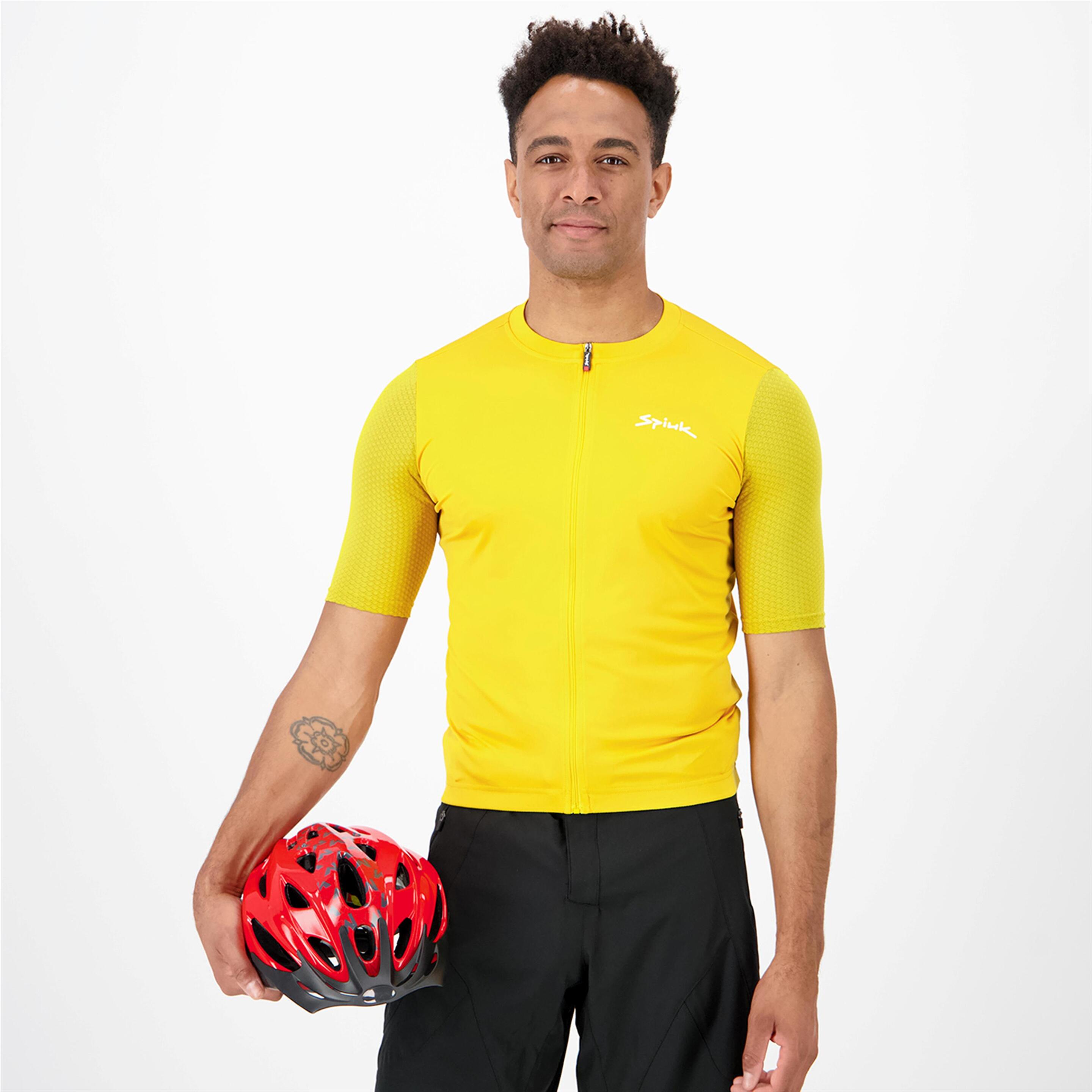 Spiuk Anatomic - Ocre - Maillot Ciclismo Hombre