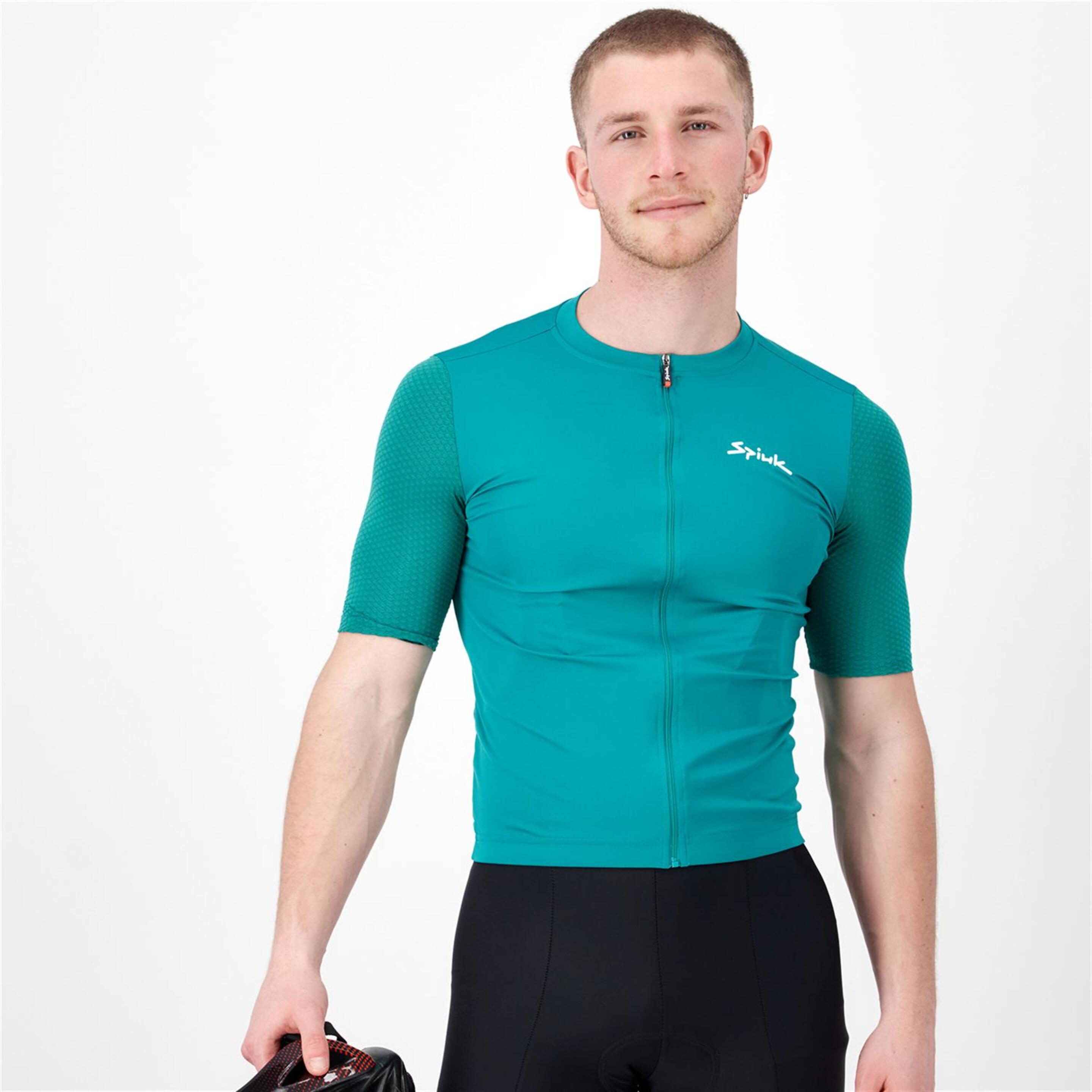 Spiuk Anatomic - verde - Maillot Ciclismo Hombre