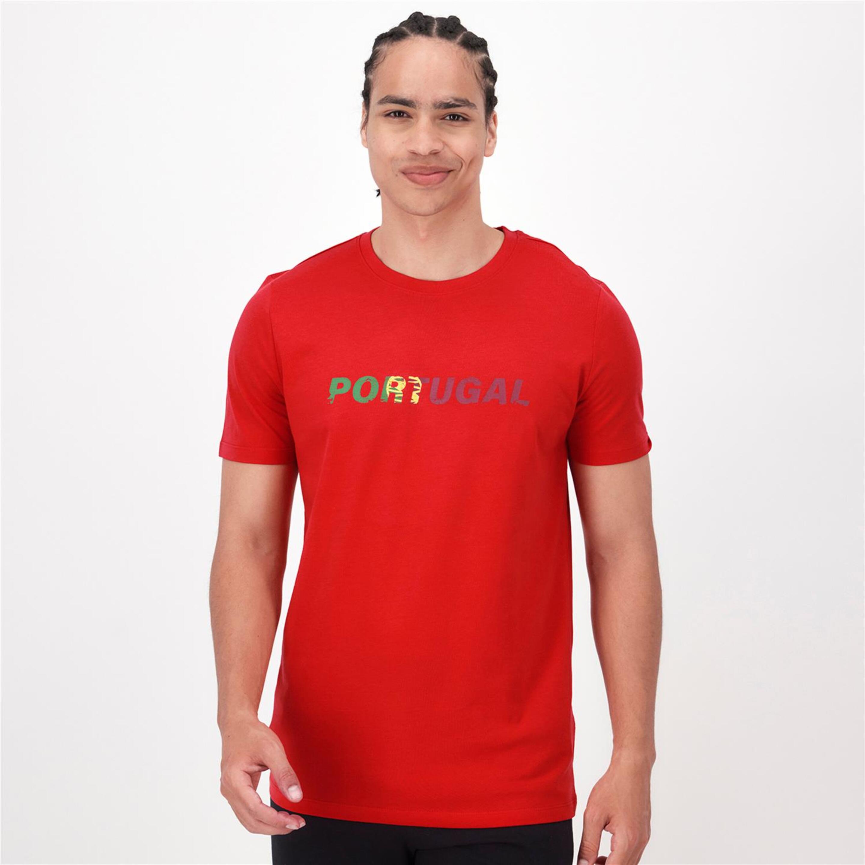 Team Quest Portugal Euro24 - Vermelho - T-shirt Futebol Adulto | Sport Zone