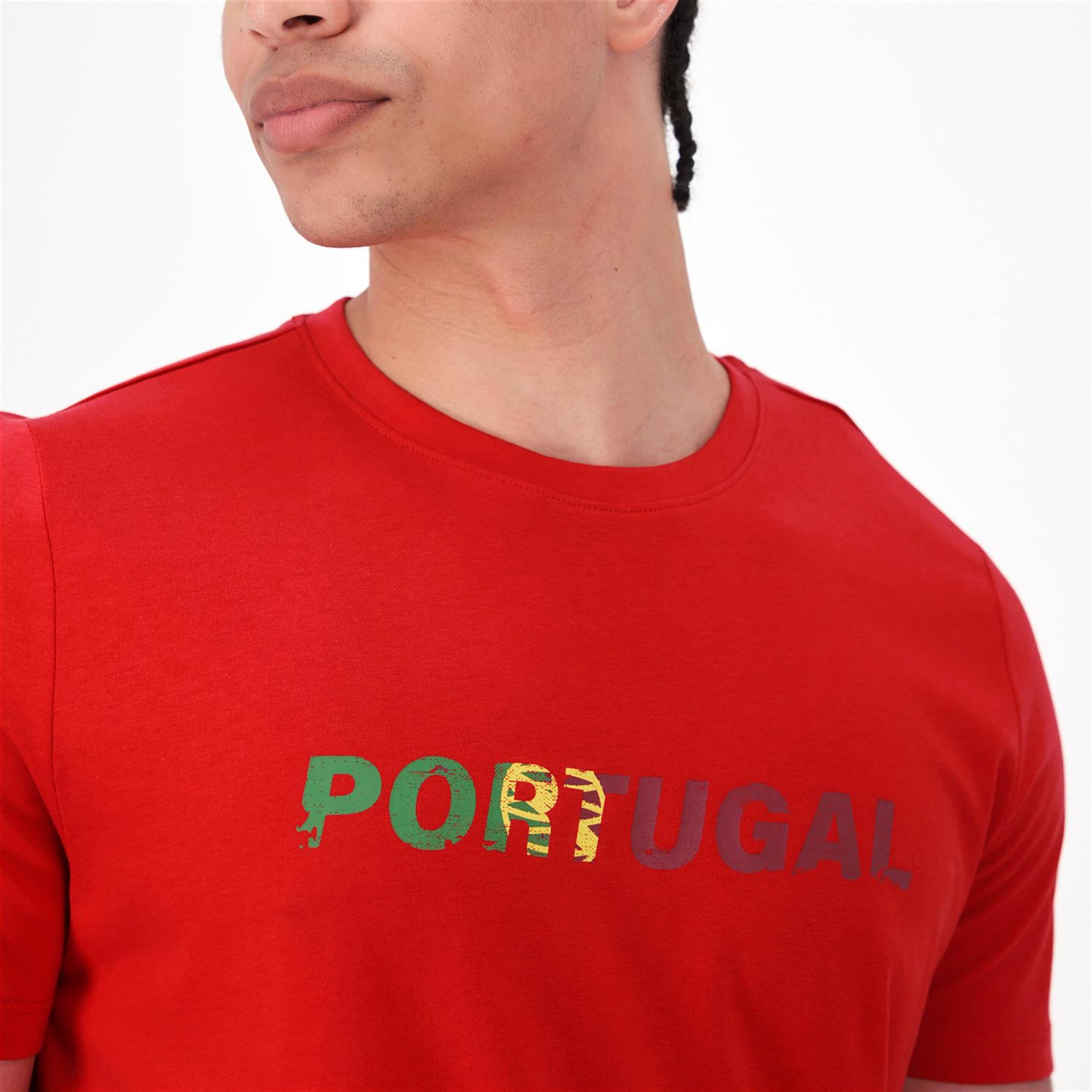 Team Quest Portugal Euro24 - Vermelho - T-shirt Futebol Adulto | Sport Zone