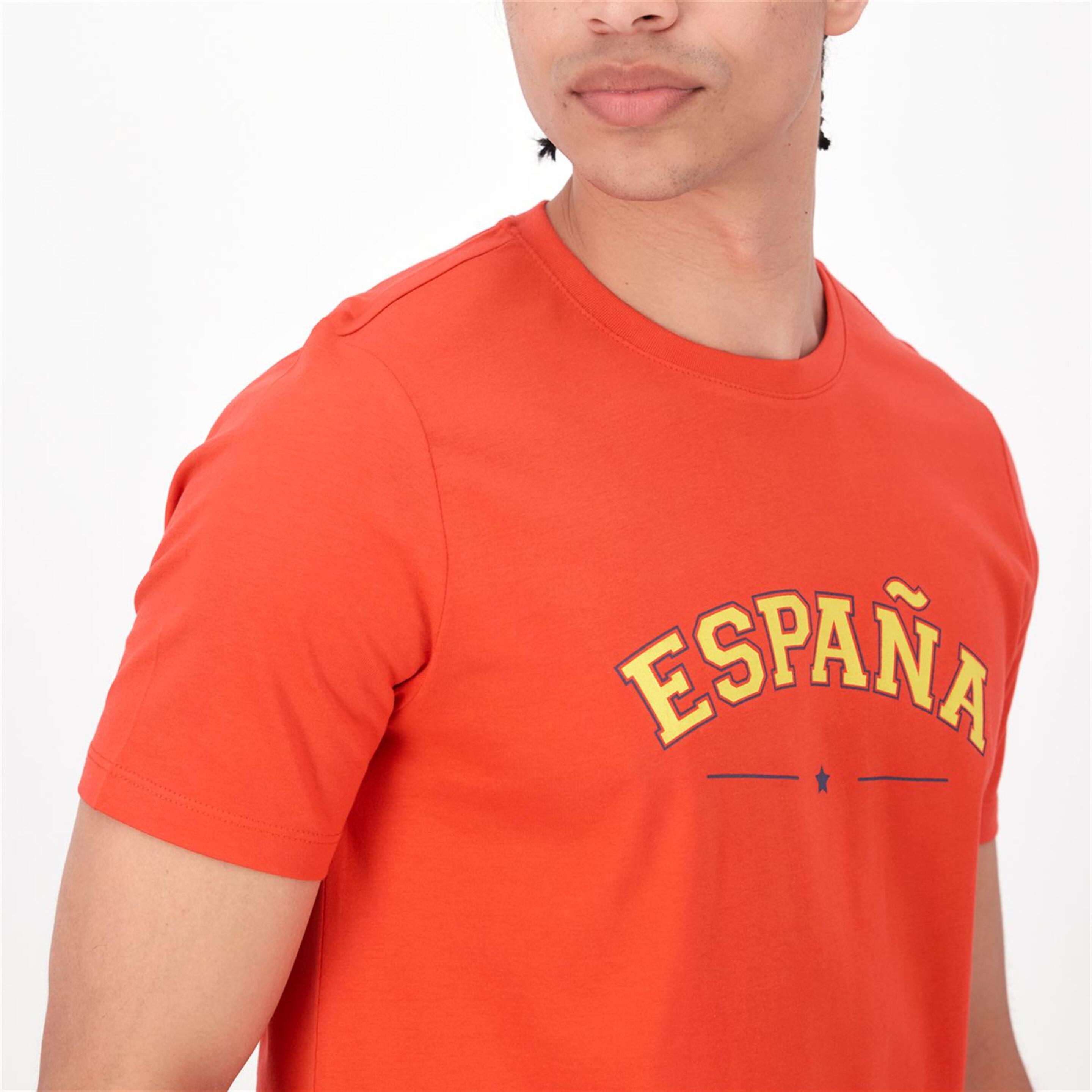 Camiseta España Euro24 - Rojo - Camiseta Fútbol Hombre