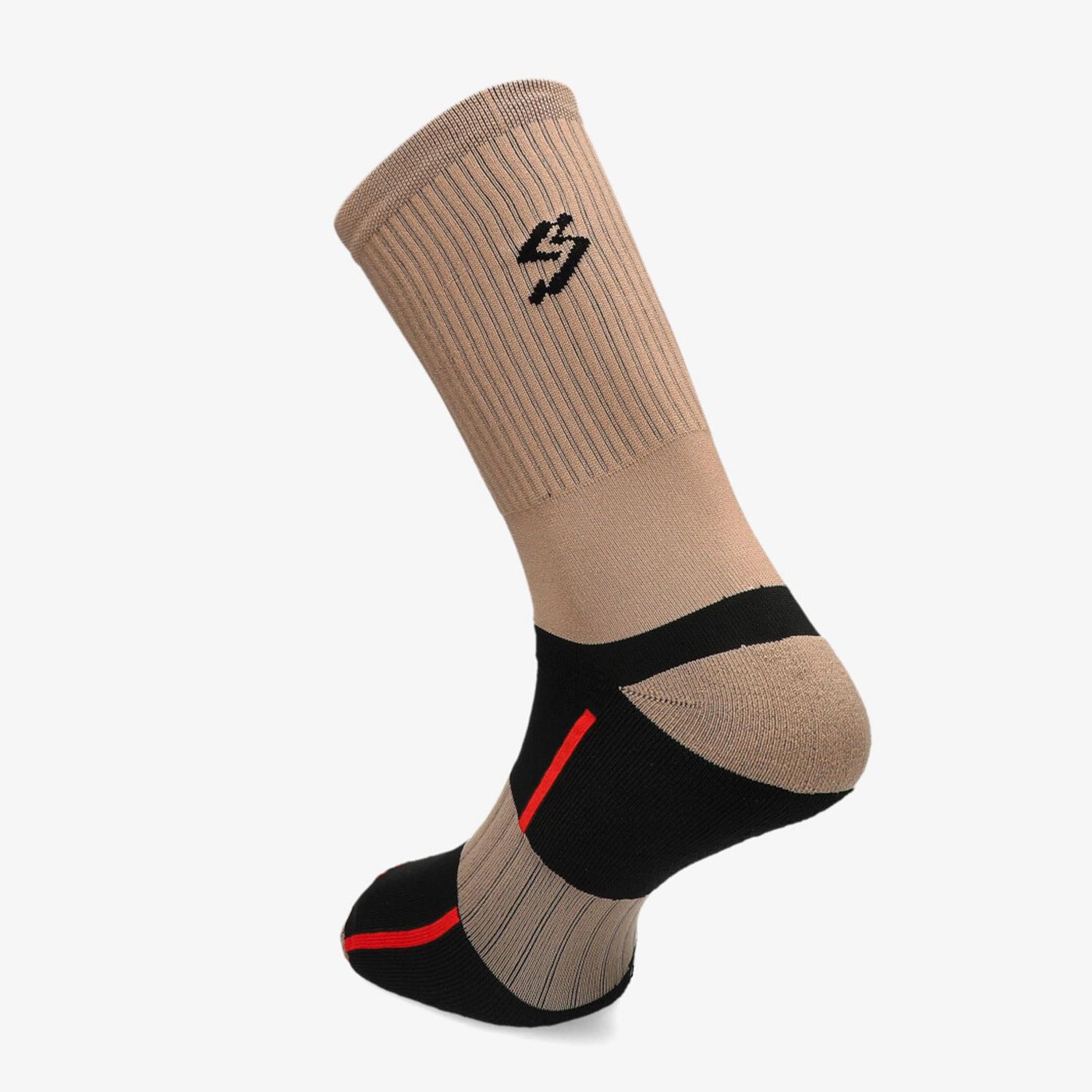 Spiuk All Terrain - Marrón - Calcetines Ciclismo Unisex