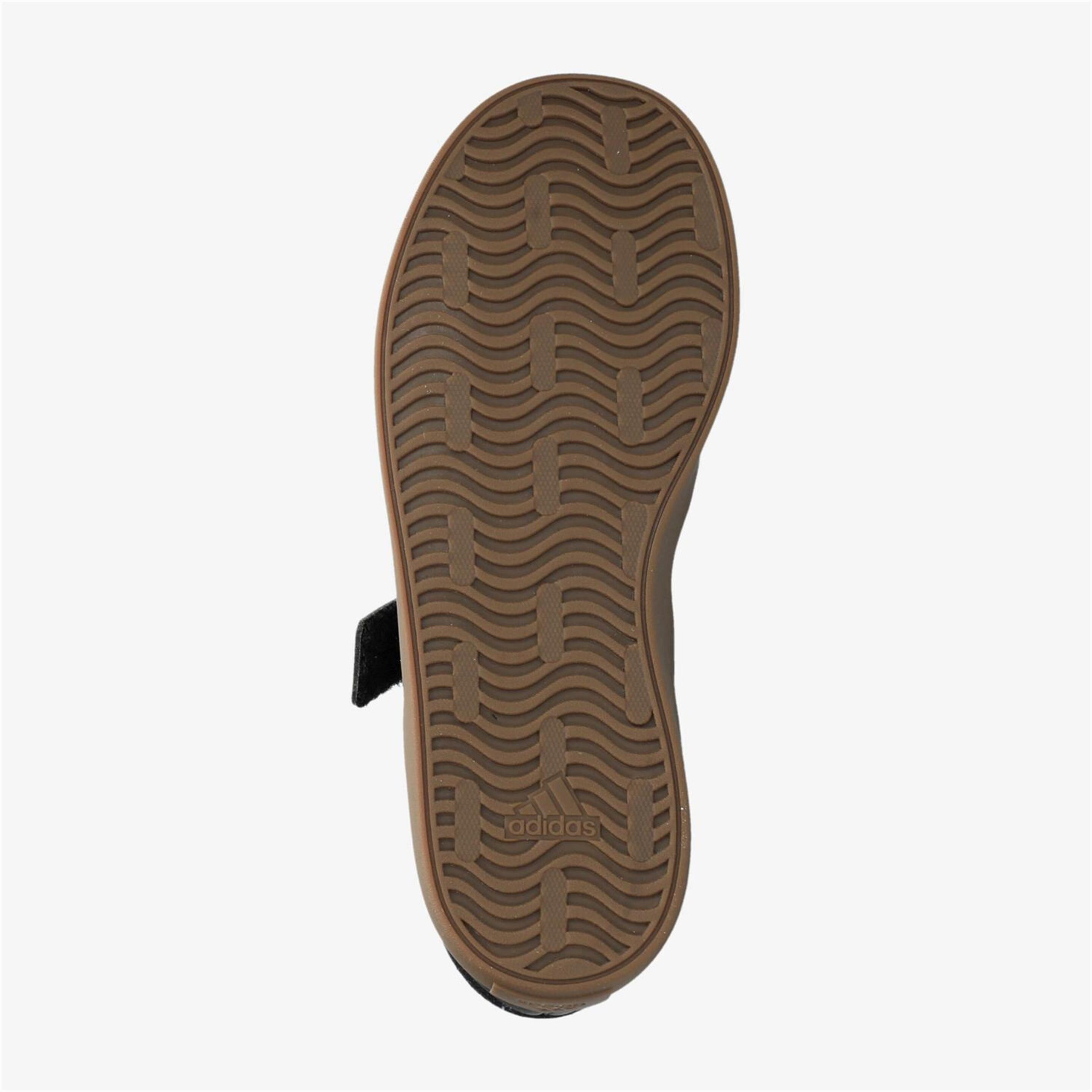 adidas Vl Court 3.0 - Negro - Zapatillas Velcro Niño