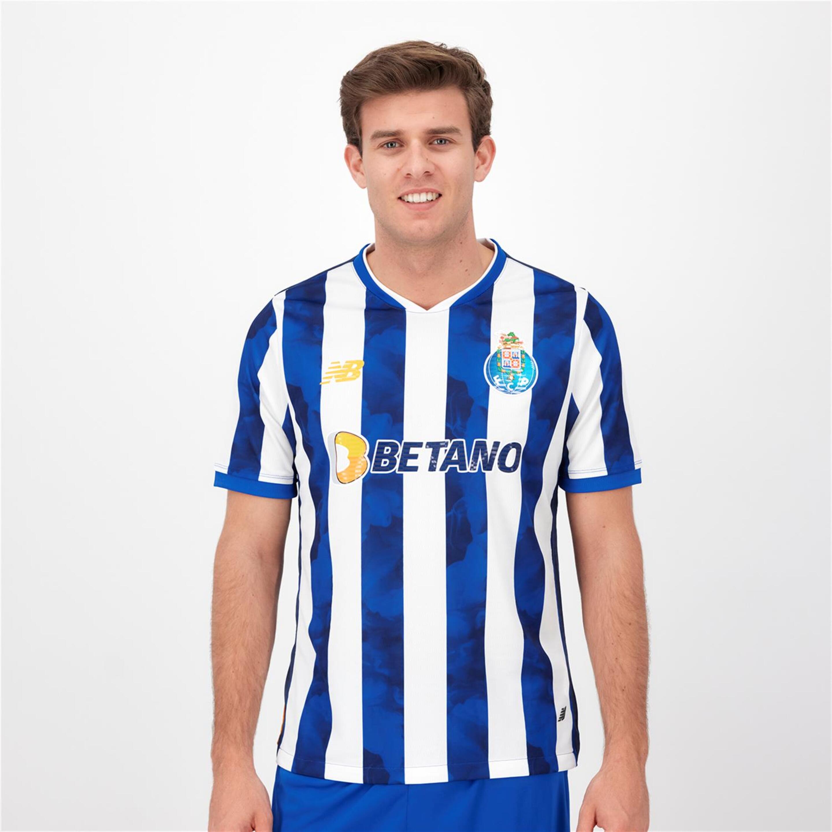 Camisola Fc Porto 1º Equip. 24/25 - azul - Futebol Adulto