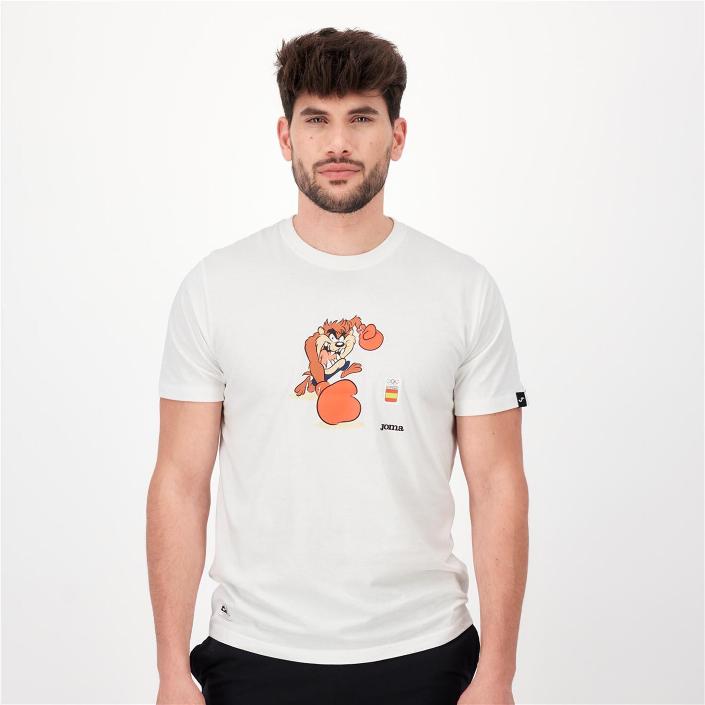 Joma Tasmania Jjoo - blanco - Camiseta Hombre Looney Tunes