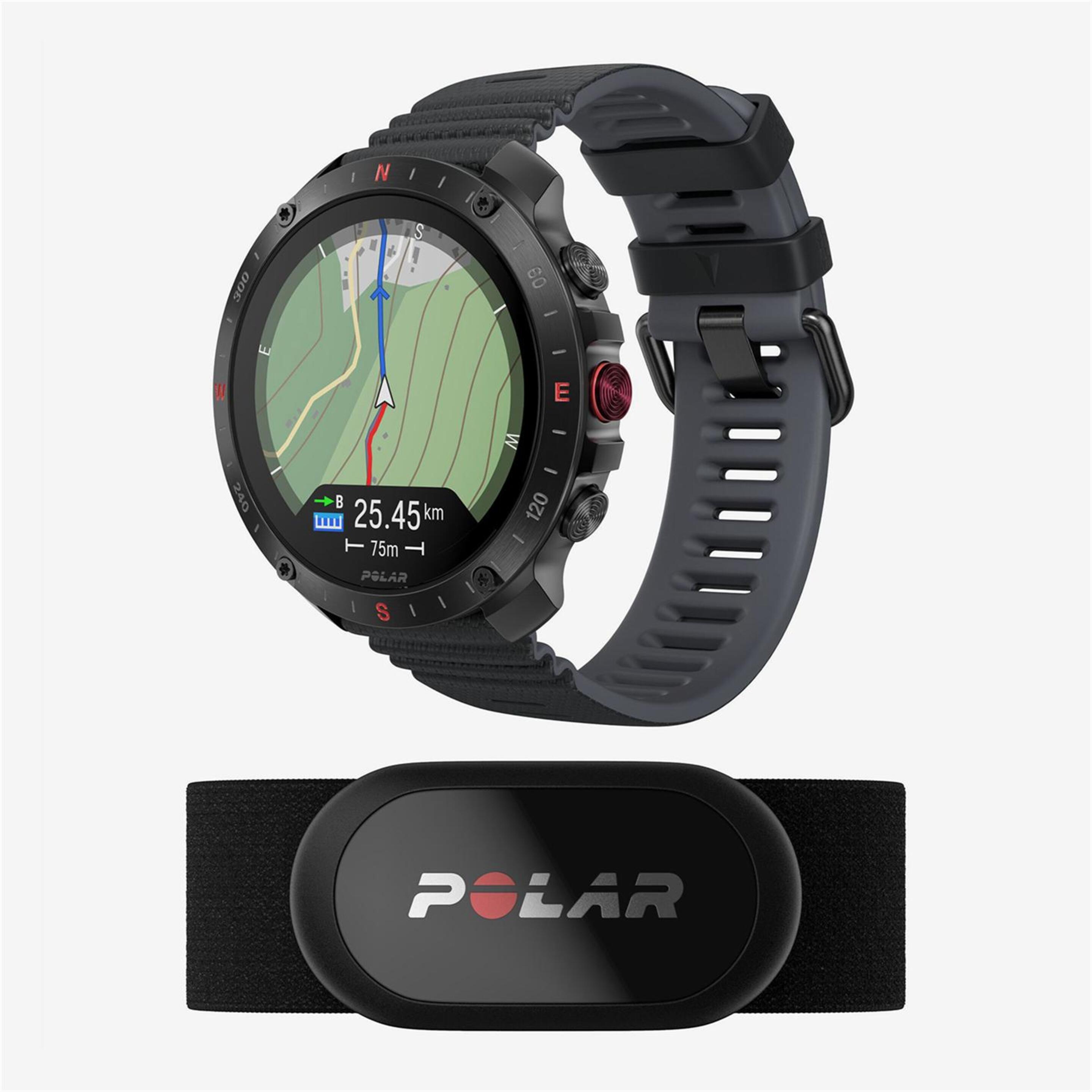Polar Grit X2 Pro - Preto - Smartwatch Running | Sport Zone