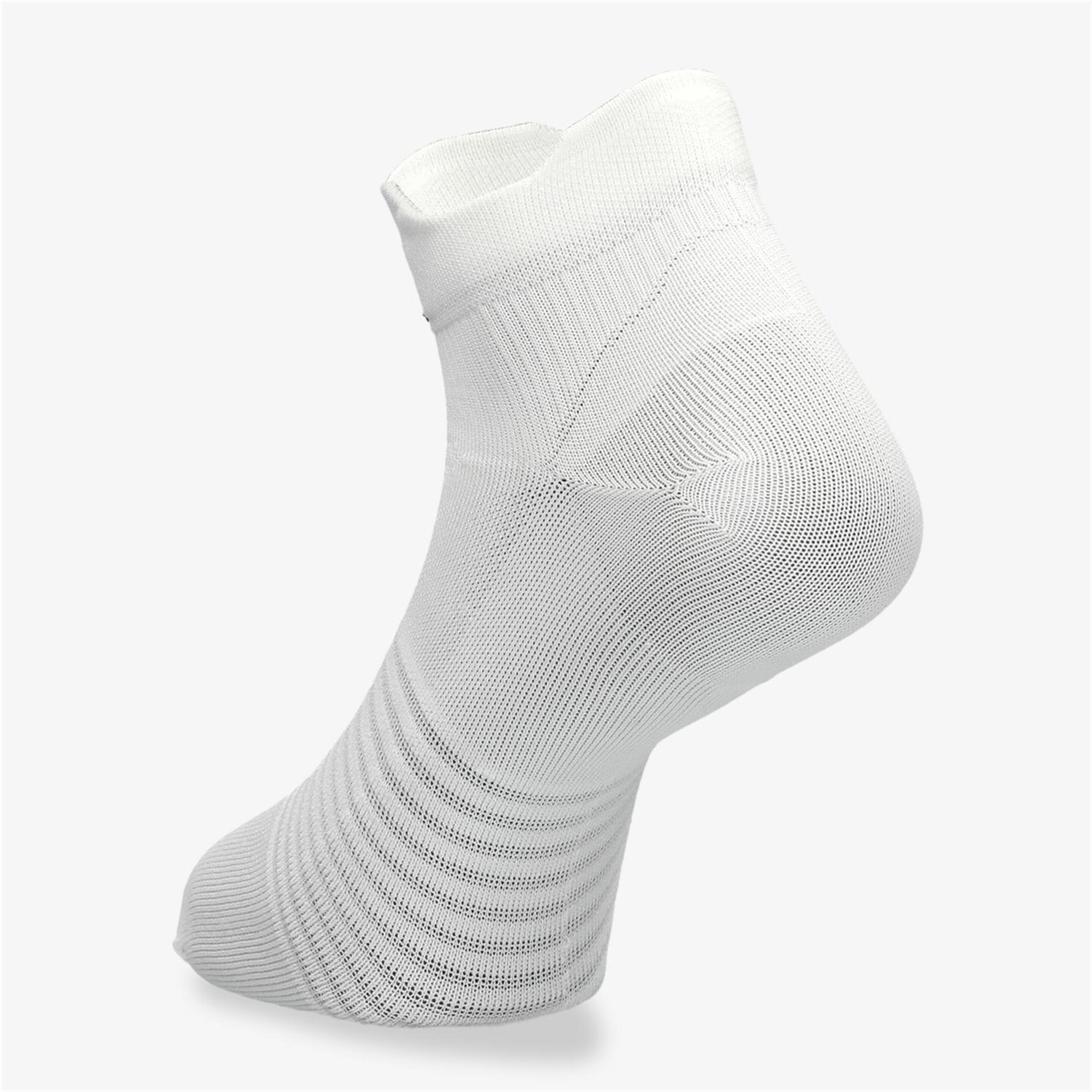 Calcetines adidas - Blanco - Calcetines Running Unisex