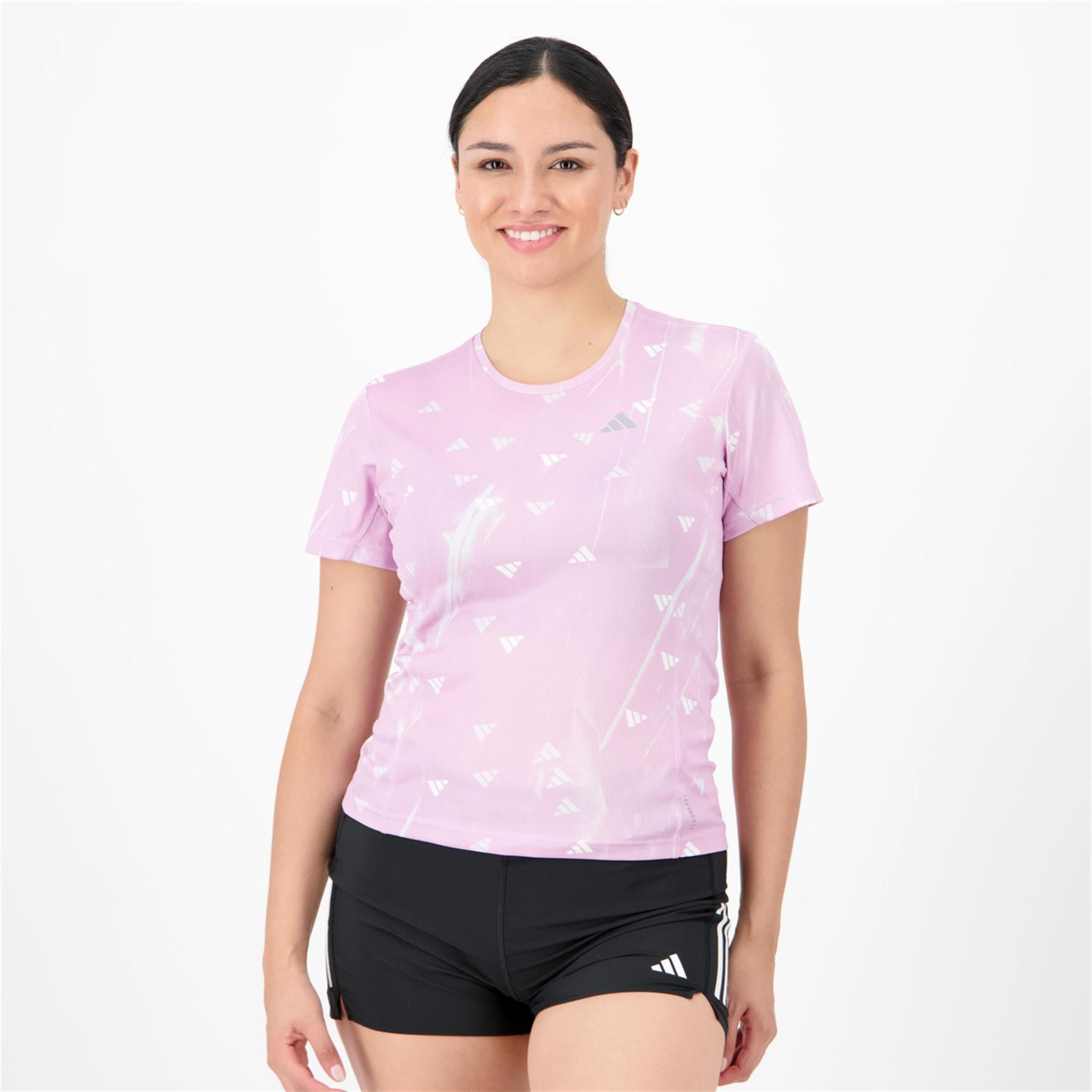 adidas It - rosa - T-shirt Running Mulher