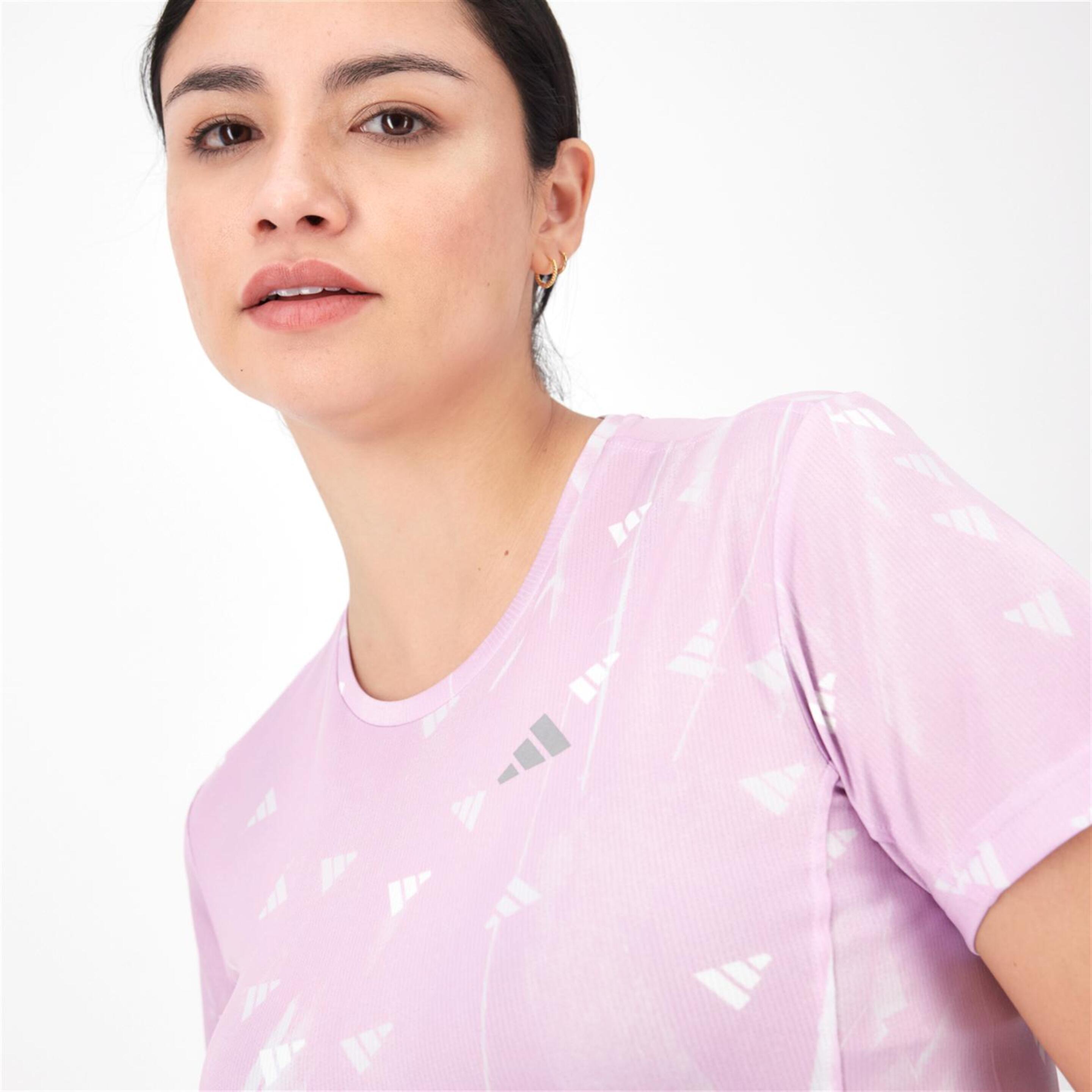 adidas It - Rosa - Camiseta Running Mujer