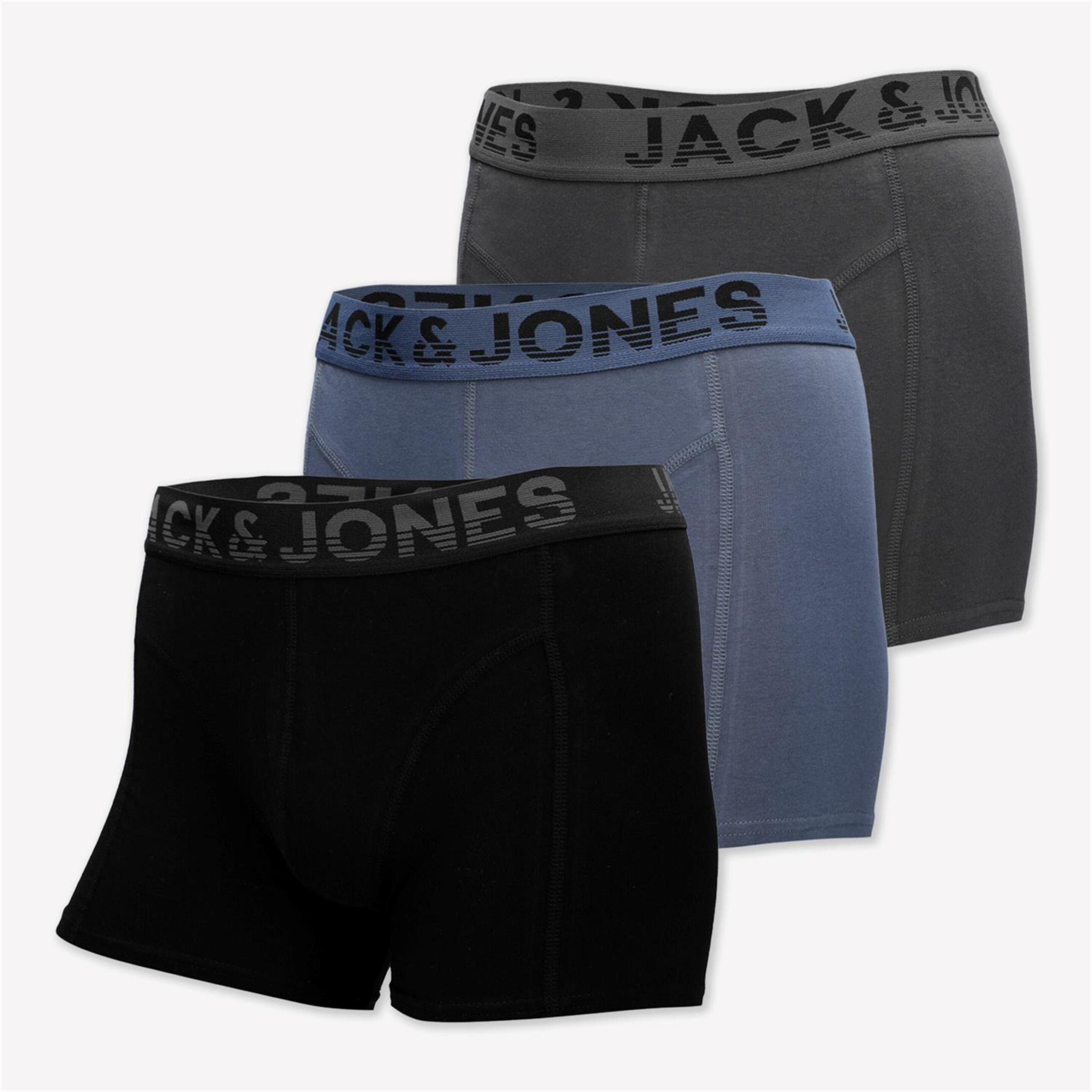 Jack & Jones Jacshade - azul - Calzoncillos Bóxer Hombre