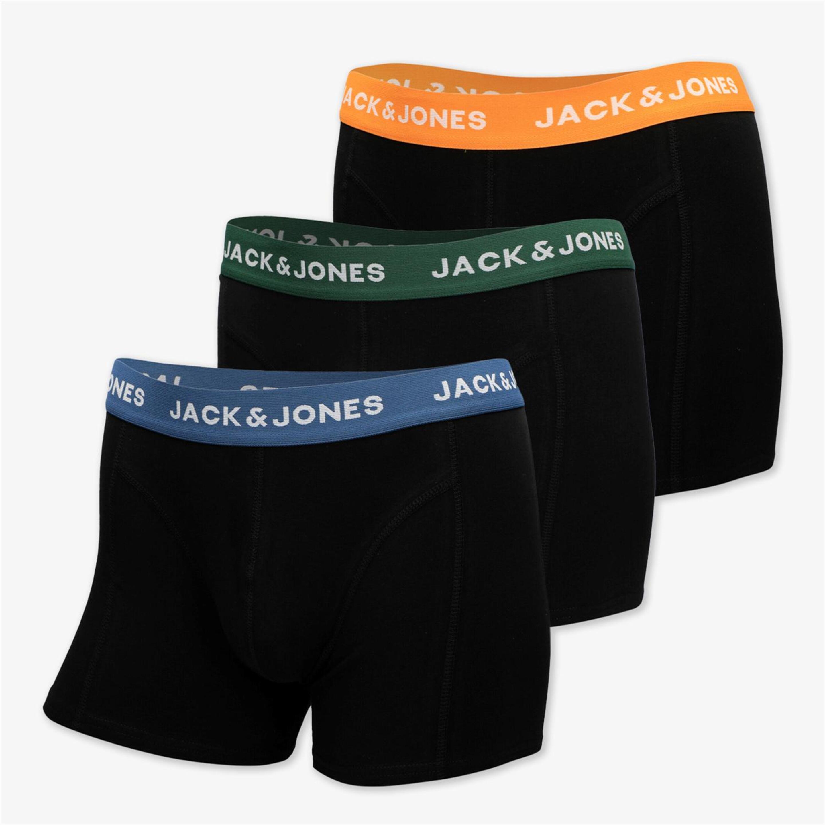 Jack & Jones Jacgab - negro - Calzoncillos Bóxer