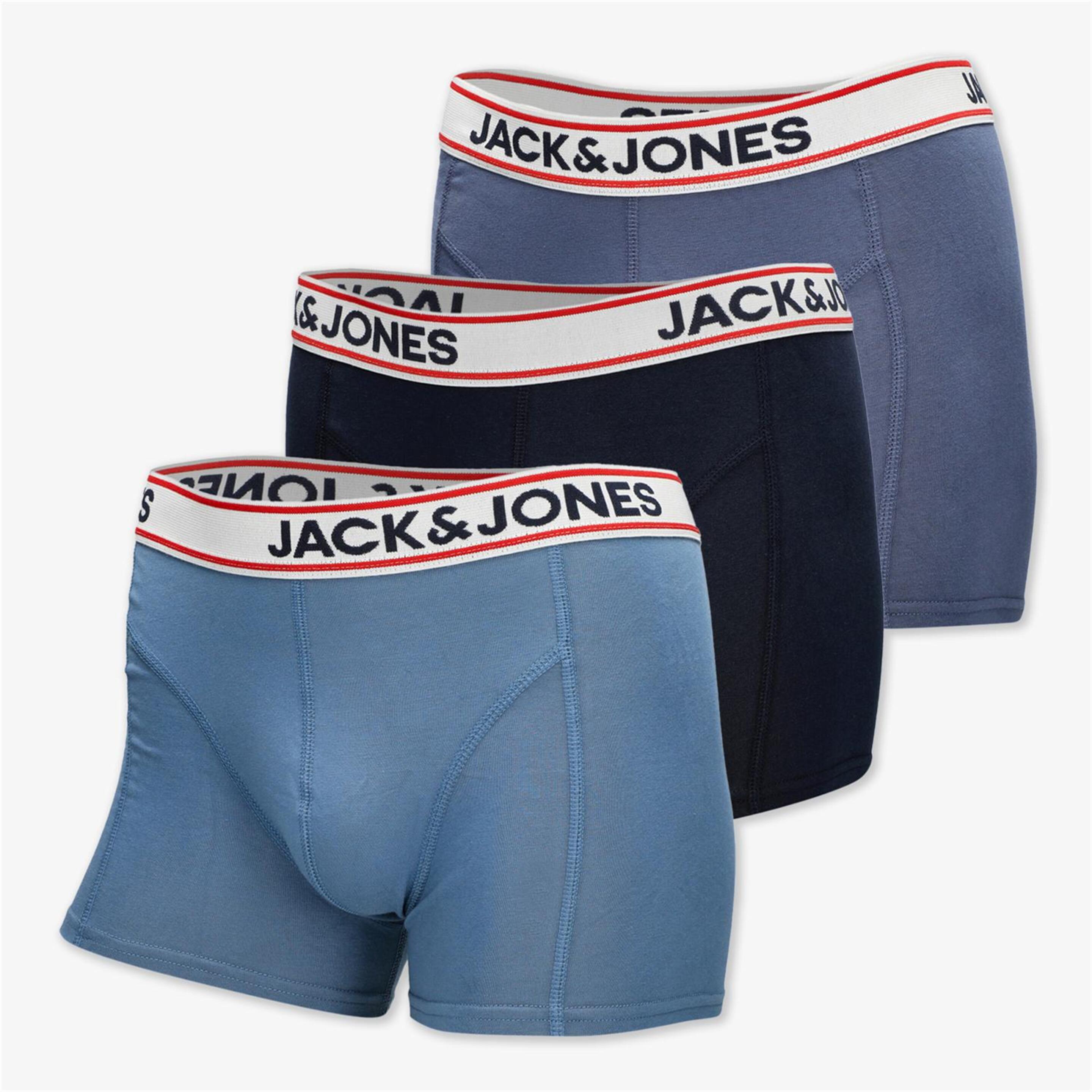 Jack & Jones Jacjake - azul - Calzoncillos Bóxer