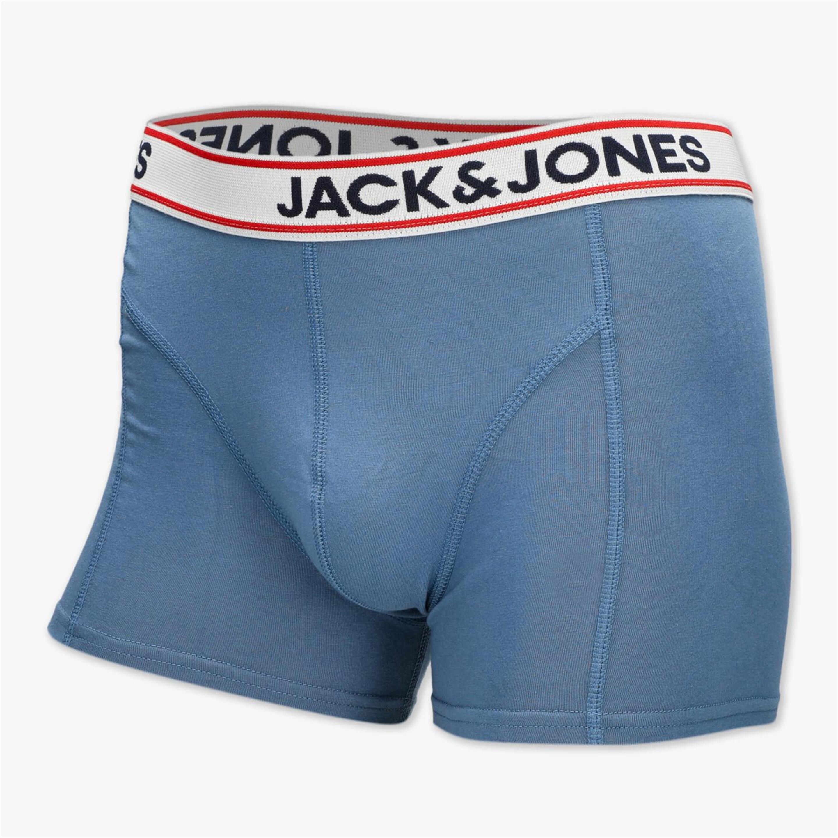 Jack & Jones Jacjake - Azul - Calzoncillos Bóxer
