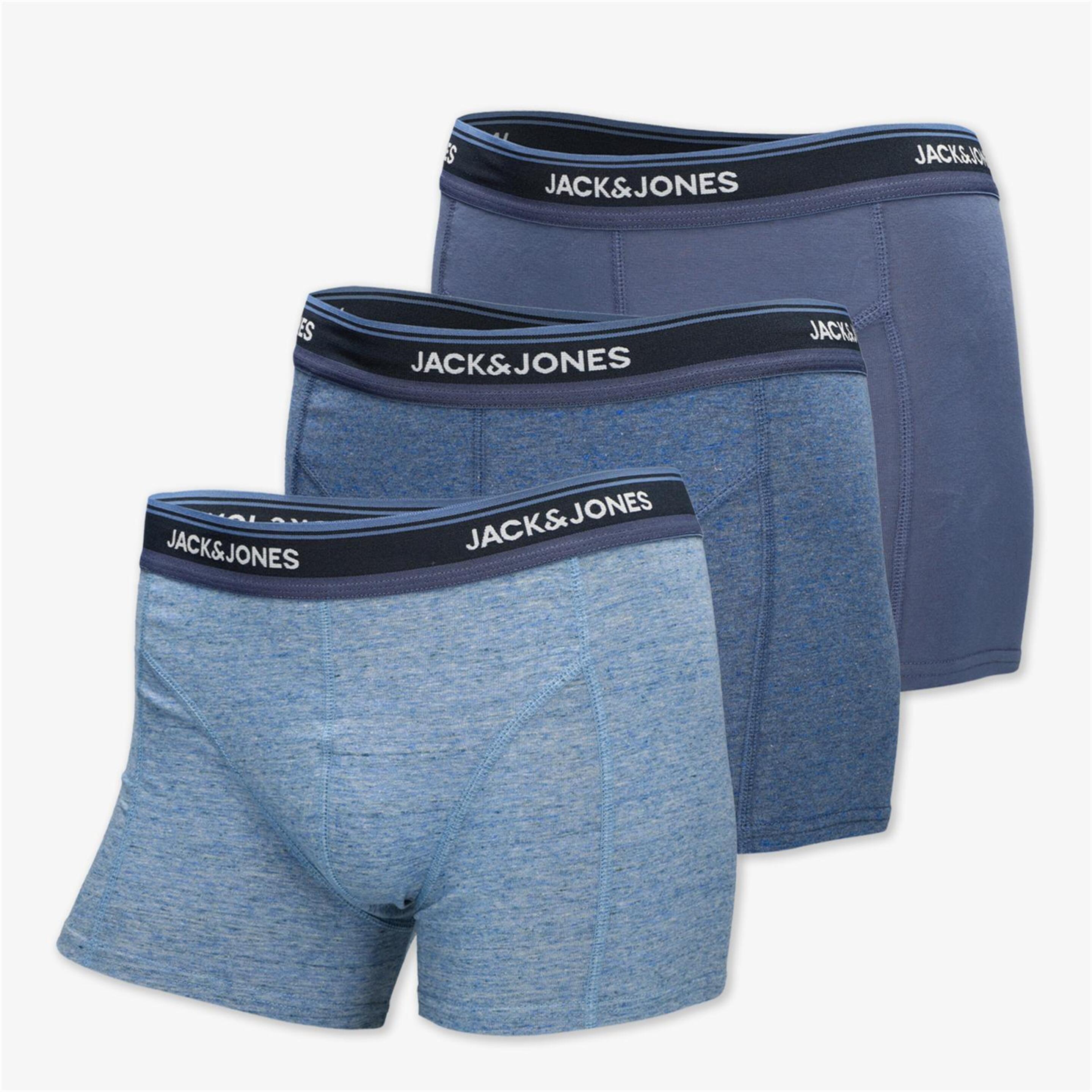 Jack & Jones Jacwells - azul - Calzoncillos Bóxer