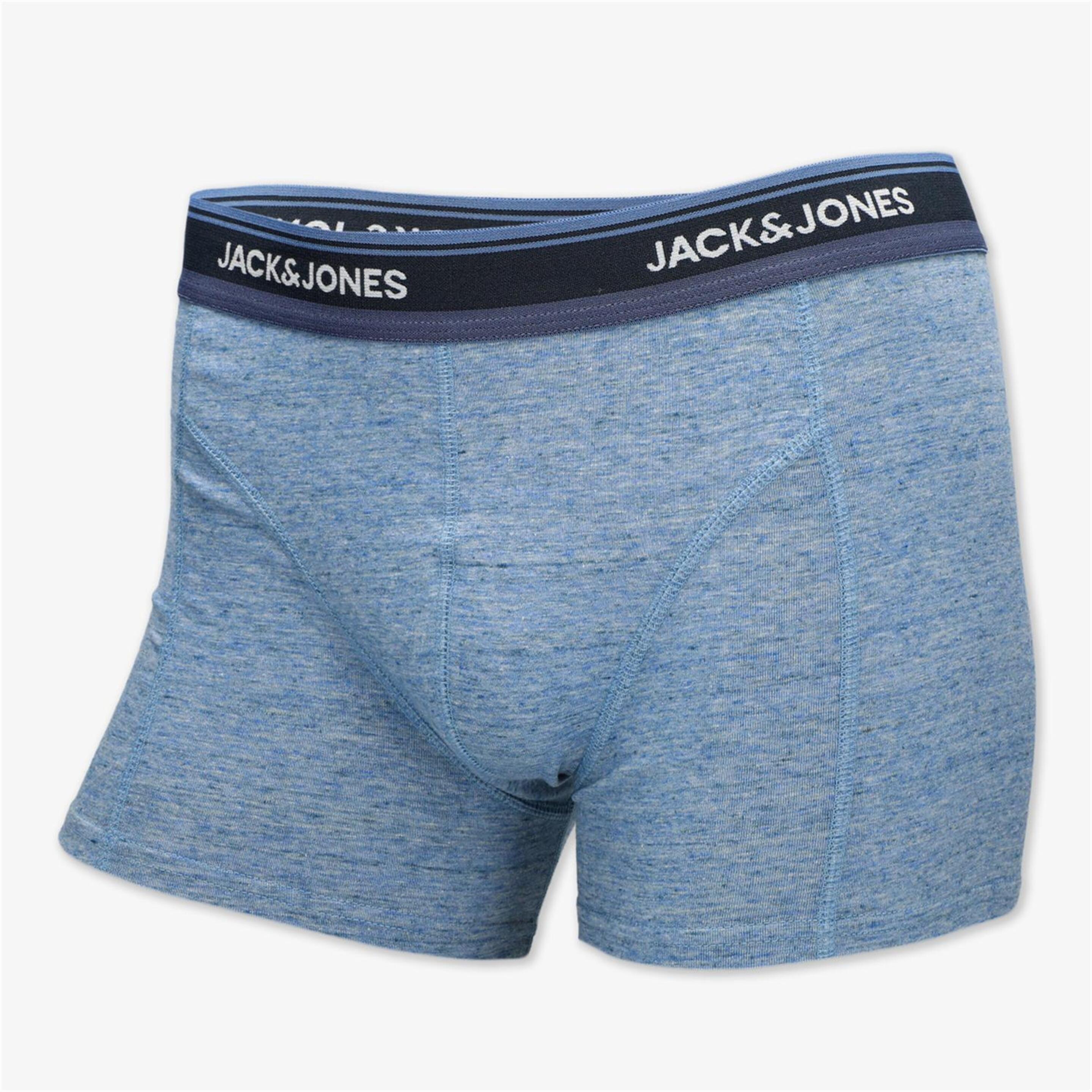 Jack & Jones Jacwells - Azul - Calzoncillos Bóxer