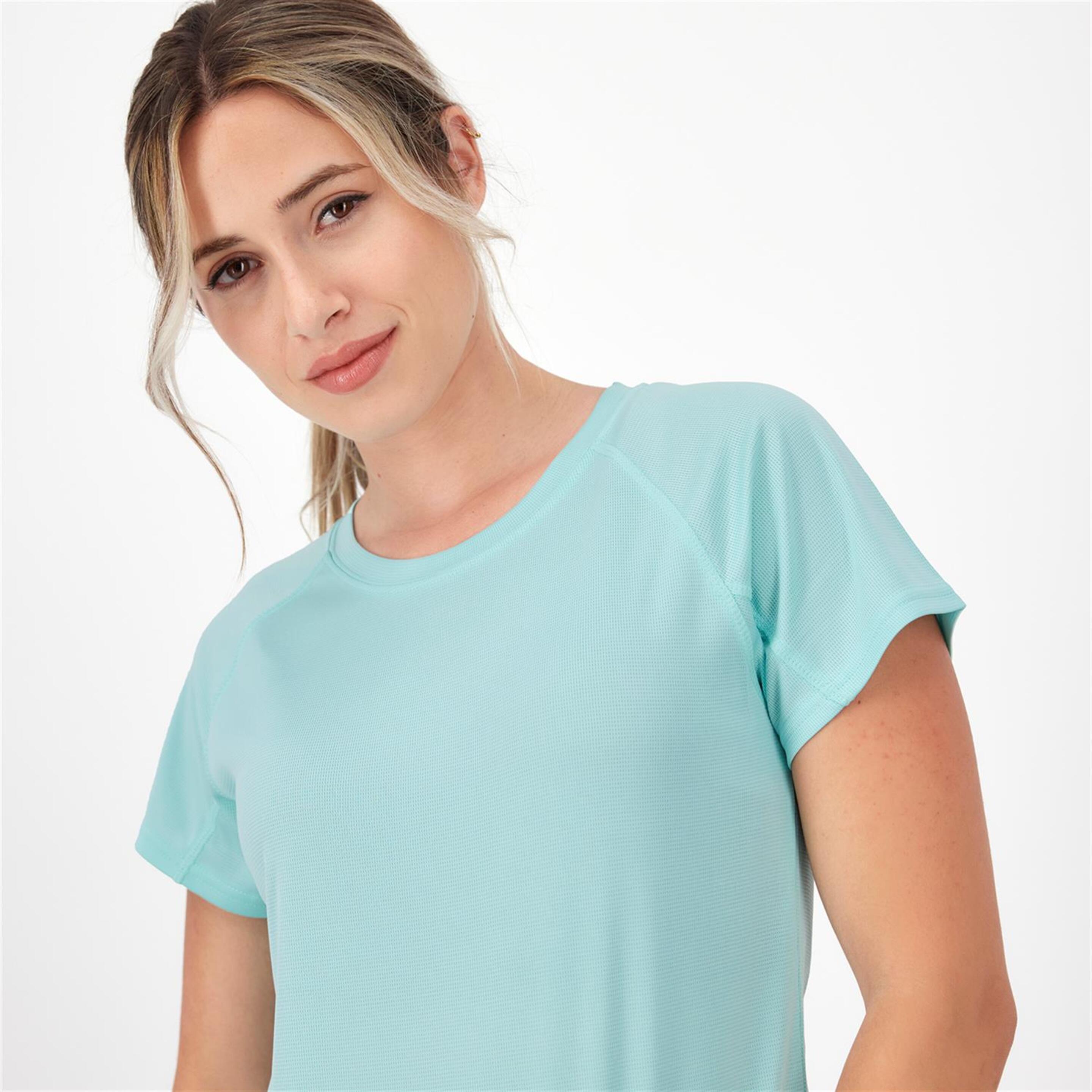 Roly Bahrain - Azul - Camiseta Running Mujer