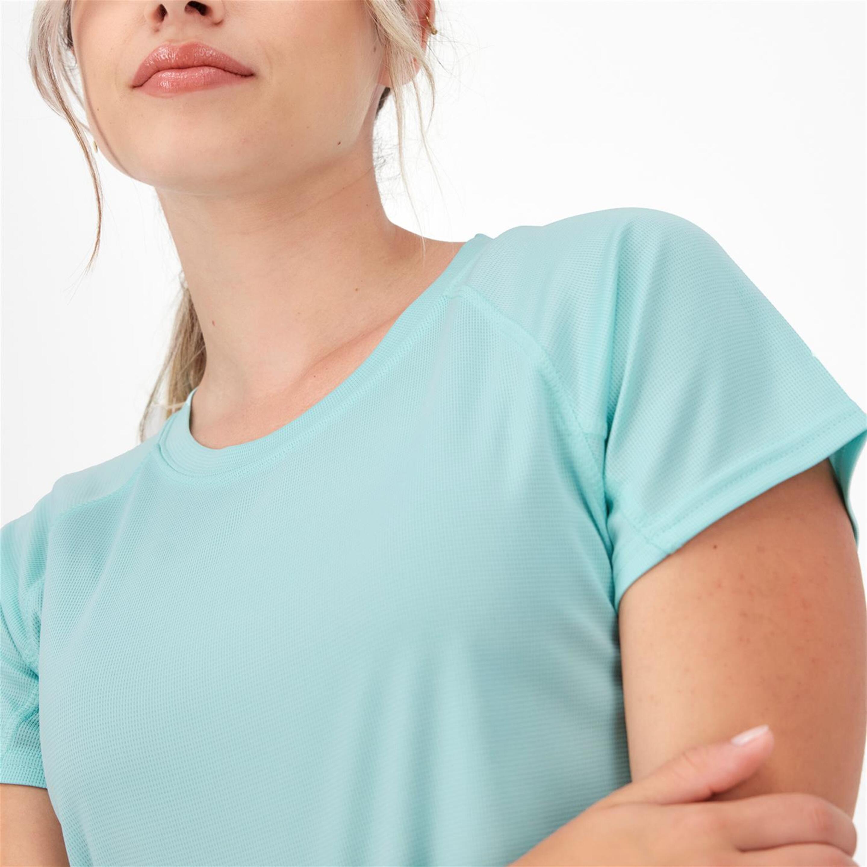 Roly Bahrain - Azul - Camiseta Running Mujer