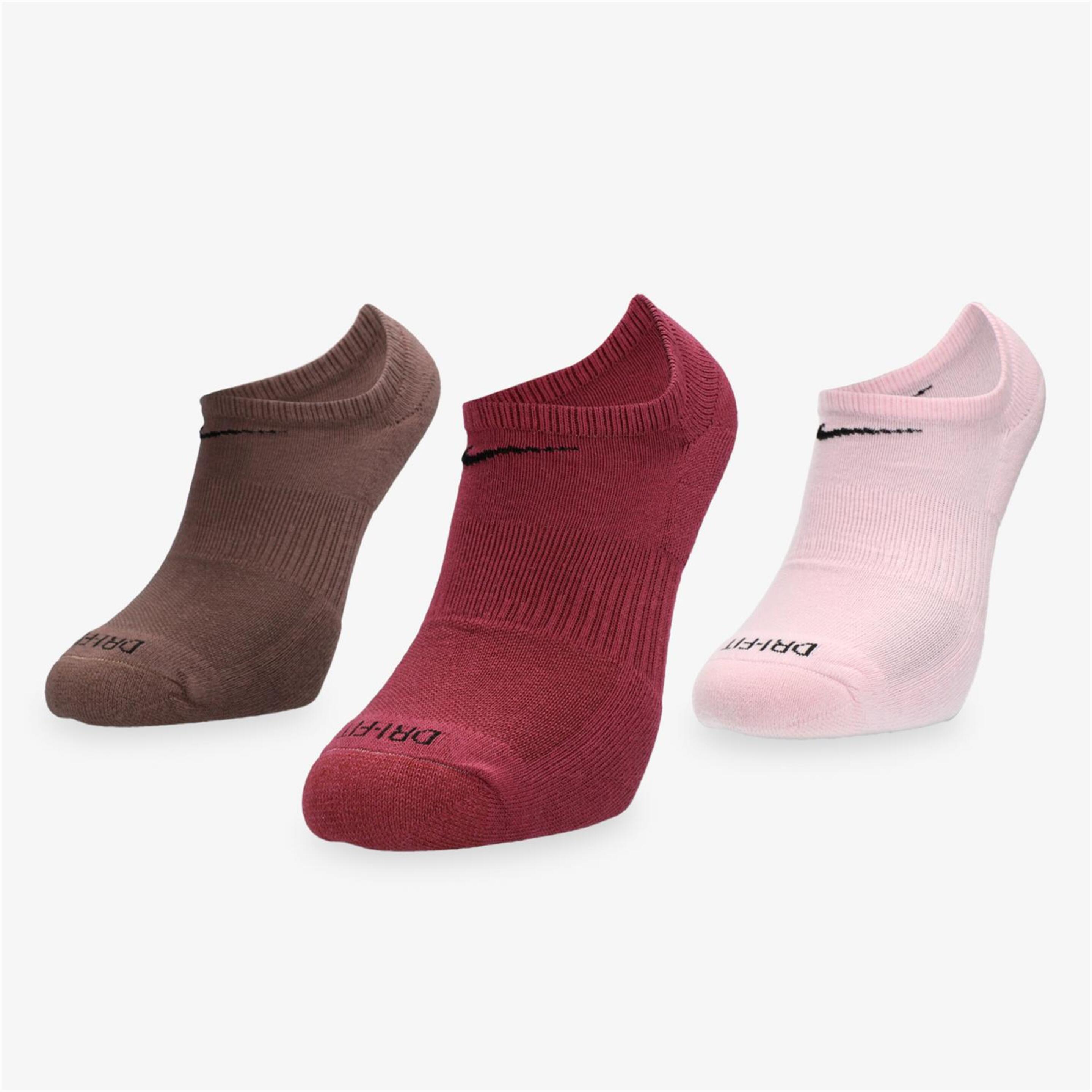 Nike Everyday Plus - Marrón - Calcetines Invisibles