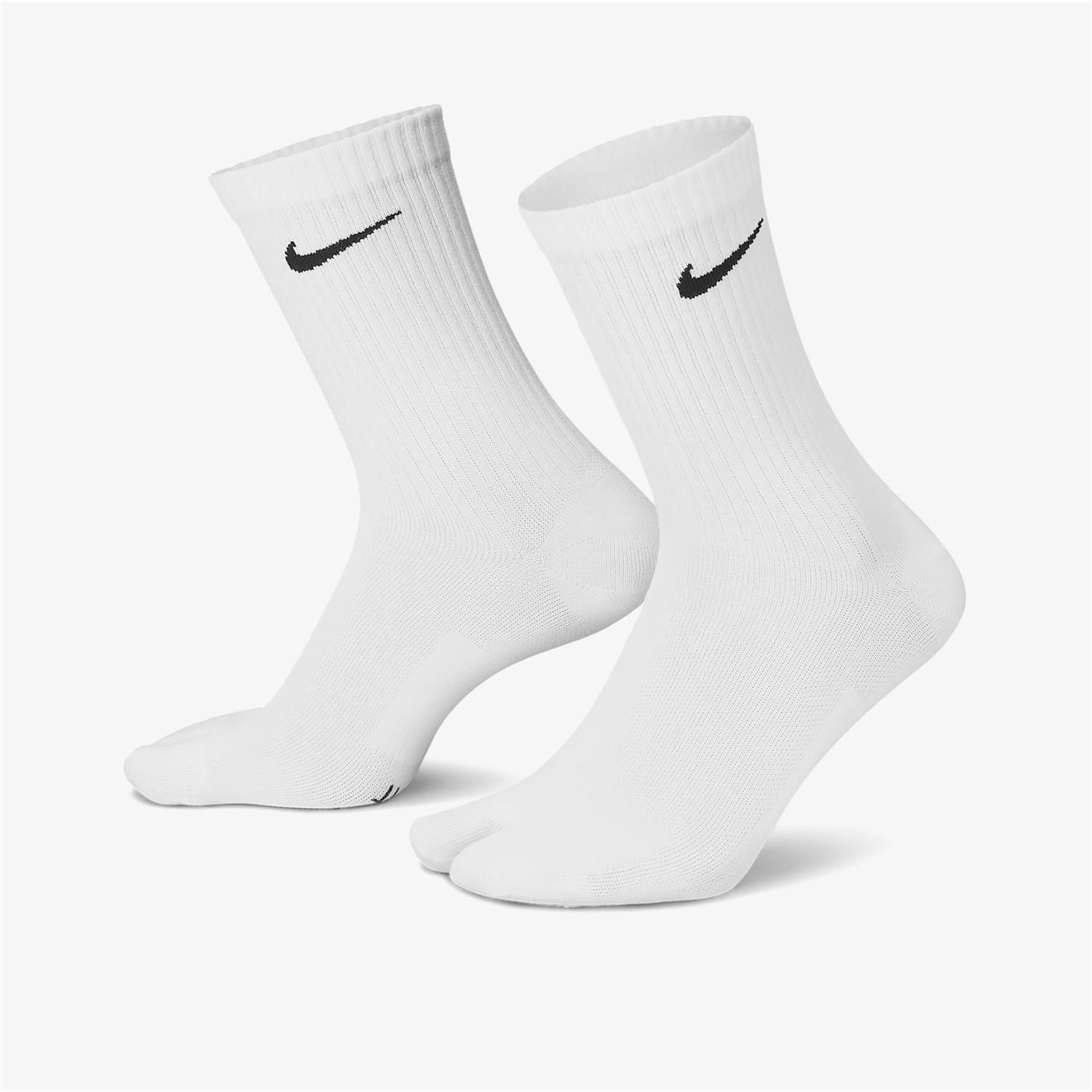 Nike Everyday Plus Ligthweigth - blanco - Meias