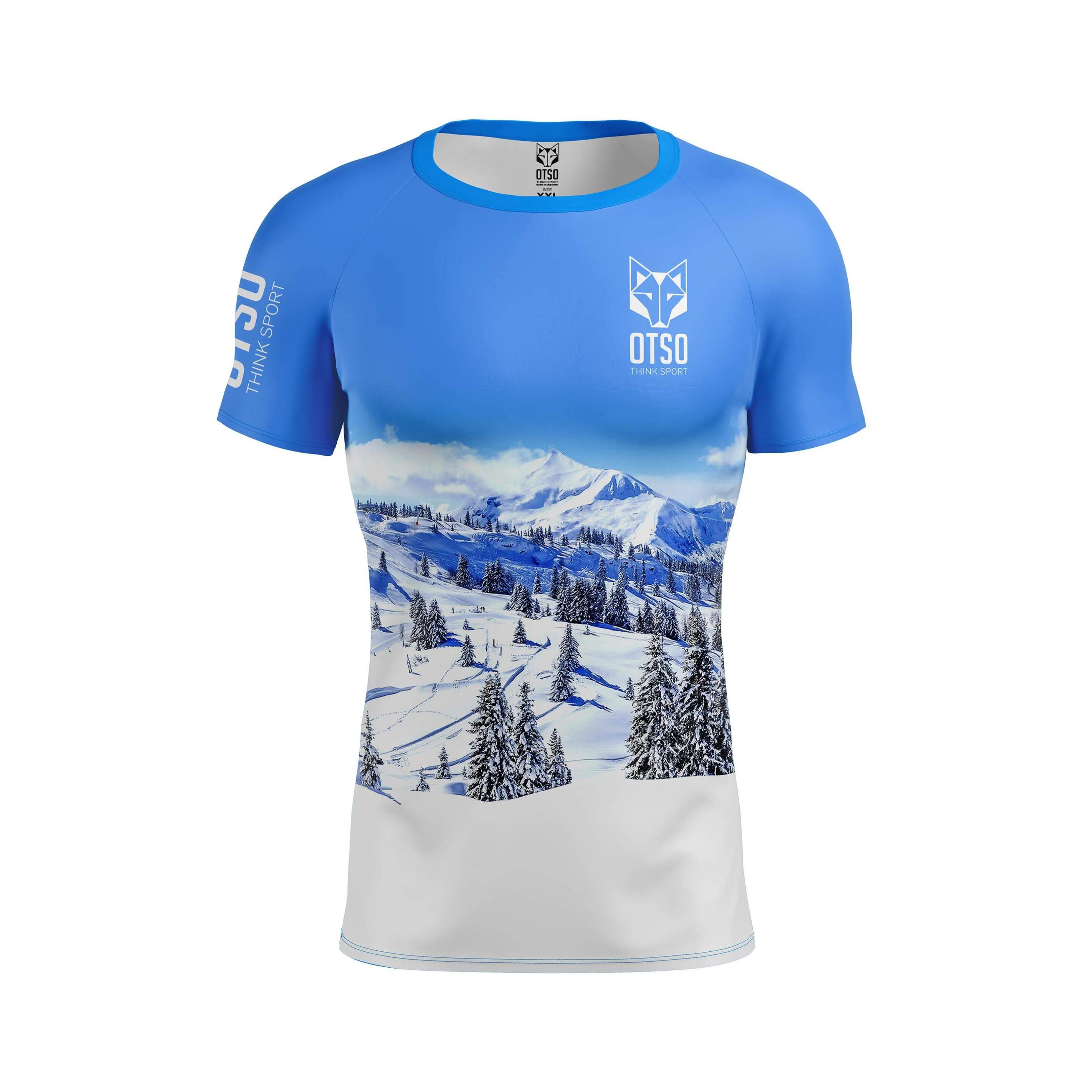 Camiseta Manga Corta Snow Forest
