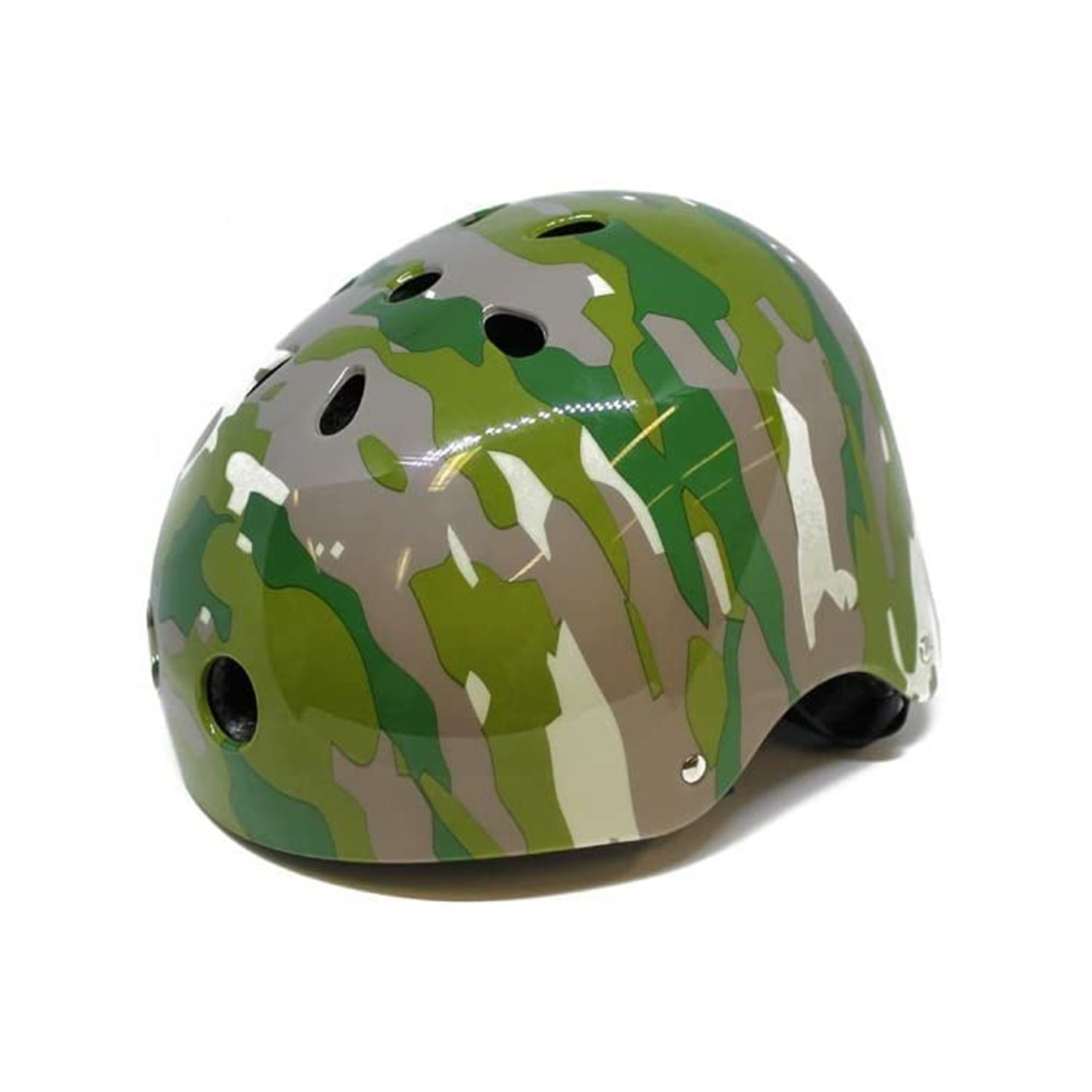 Casco Para Bmx Y Patines Camuflaje Tkx