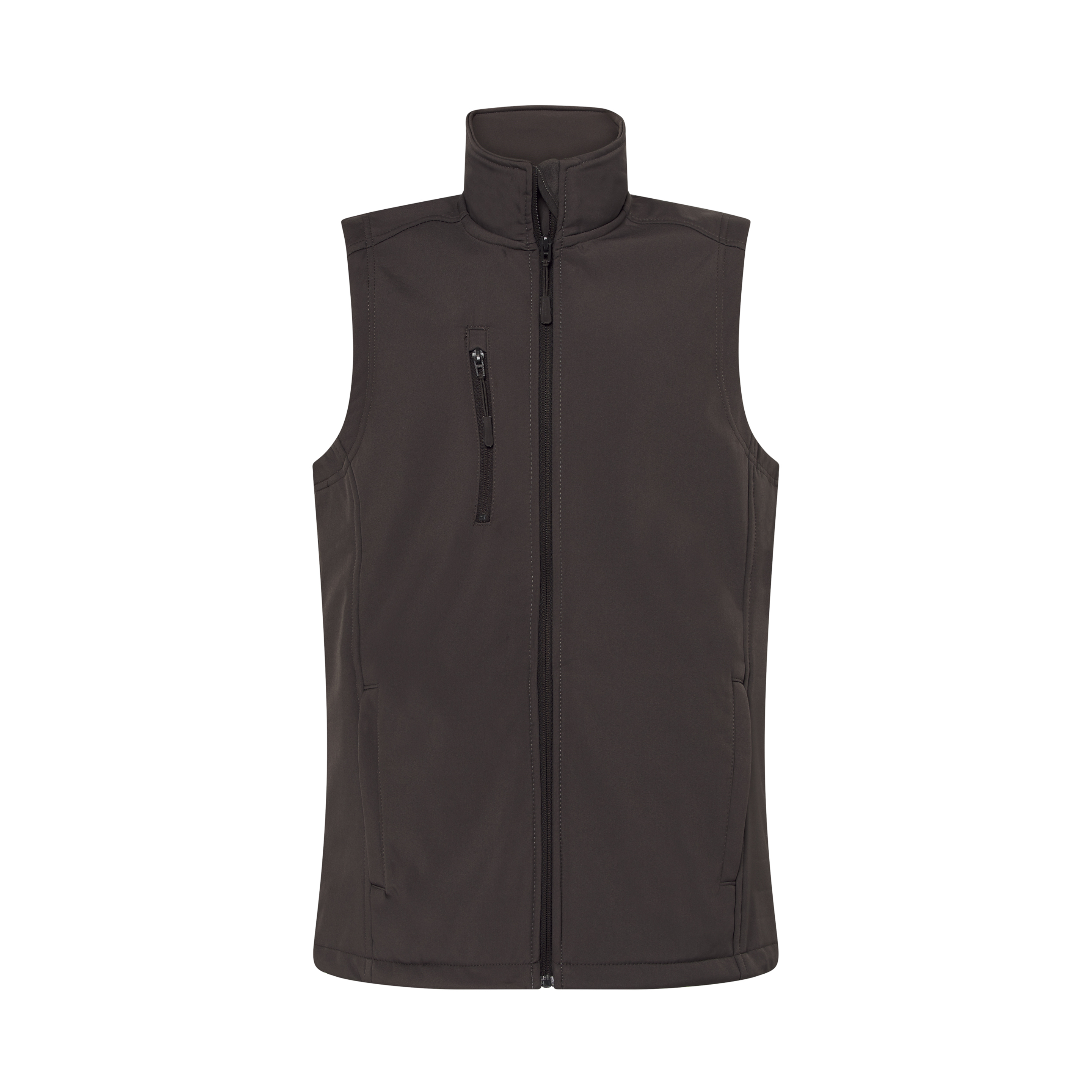 Chaleco Softshell Vest Jhk Shirts - negro-gris-claro - 