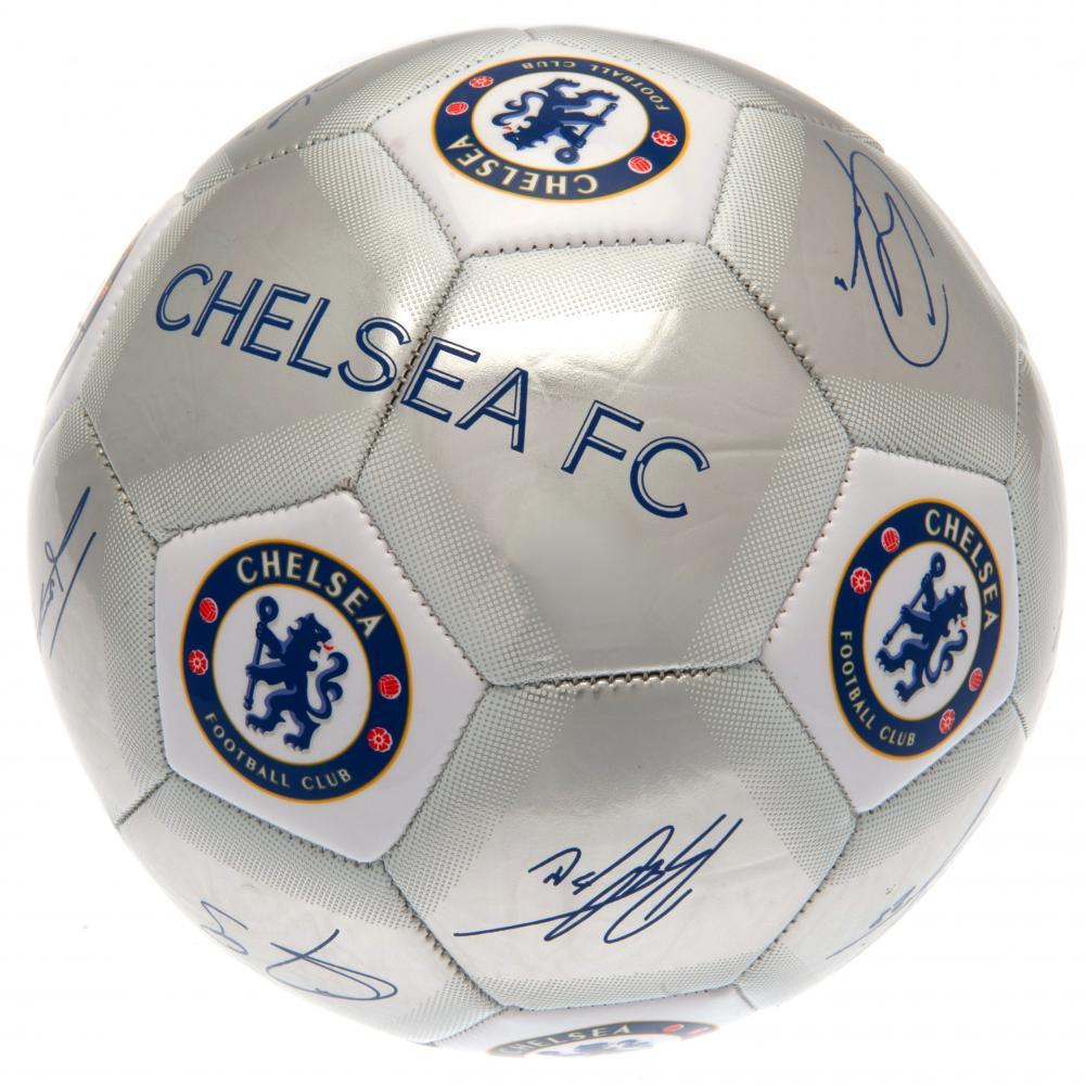 Balón De Fútbol Diseño Firmas Chelsea Fc Signature