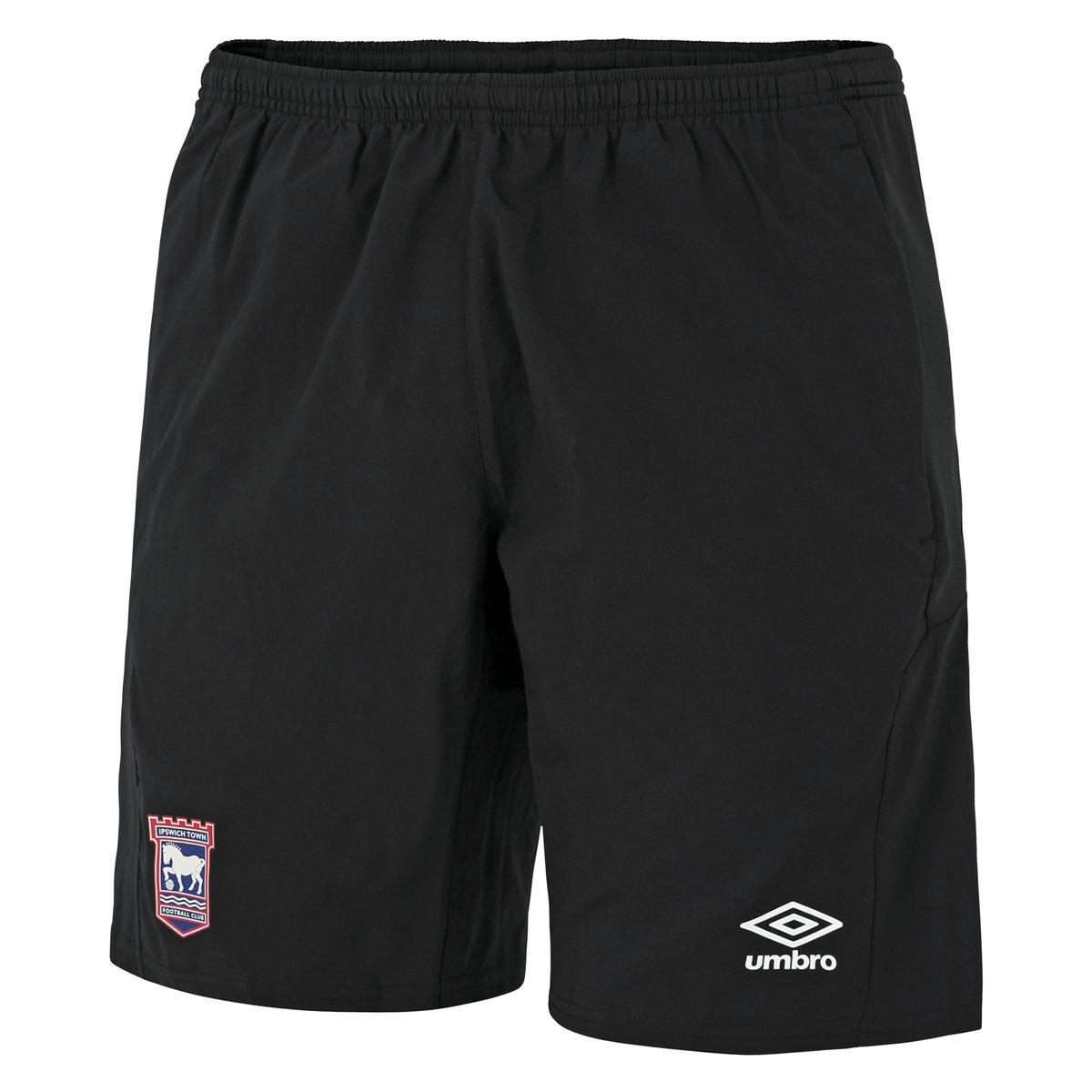 Pantalones Cortos Diseño Umbro Ipswich Town Fc - Negro  MKP