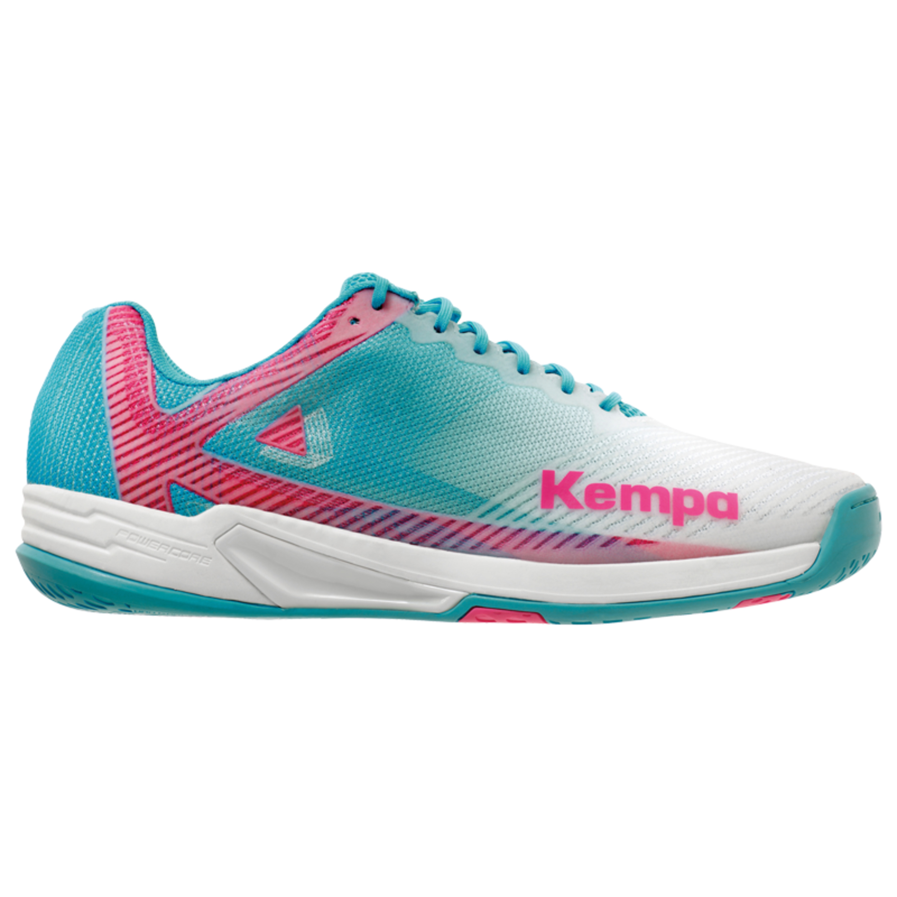 Zapatillas De Balonmano Kempa Wing 2.0 Women - azul-rosa - 
