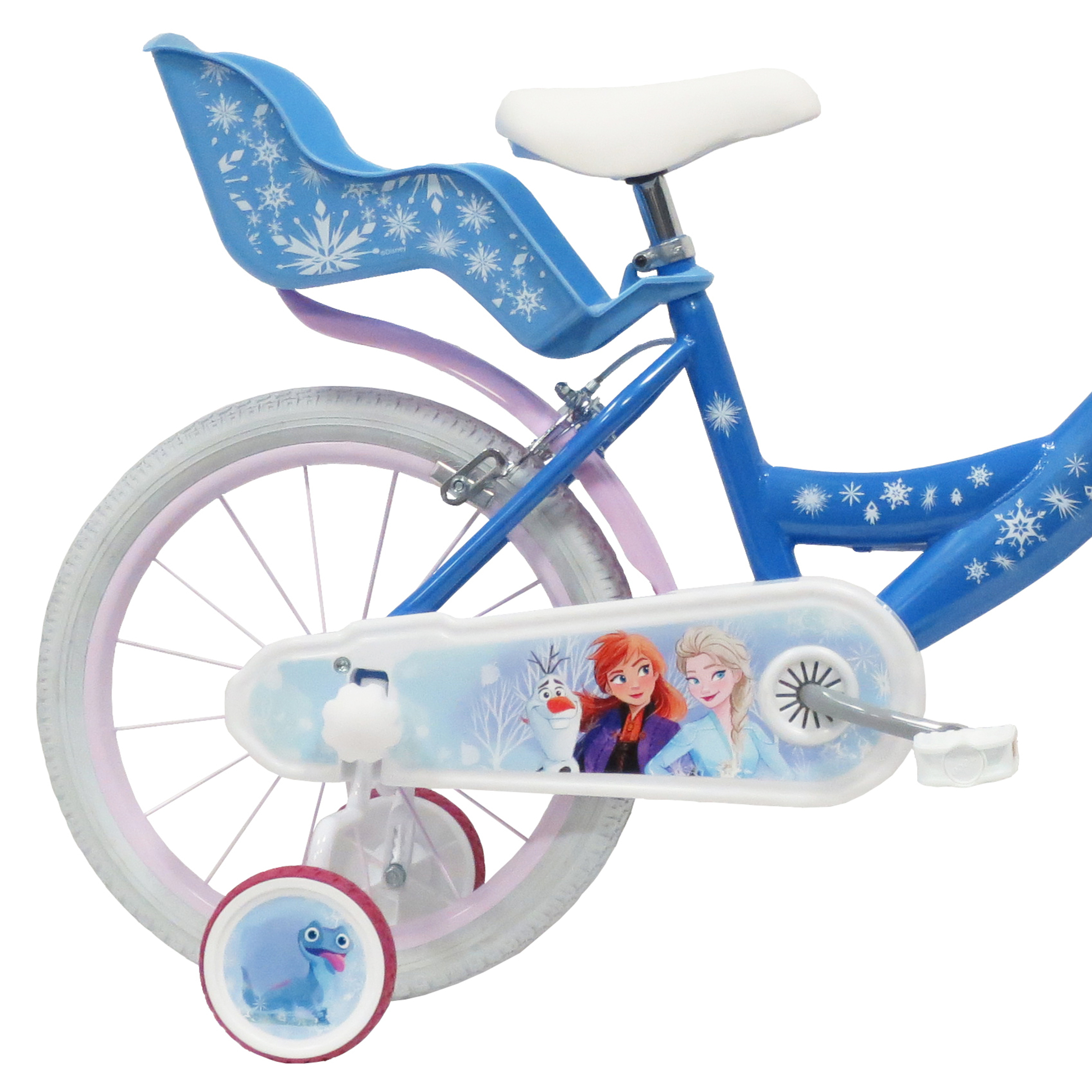 Bicicleta Niña 16 Pulgadas Frozen 5-7 Años