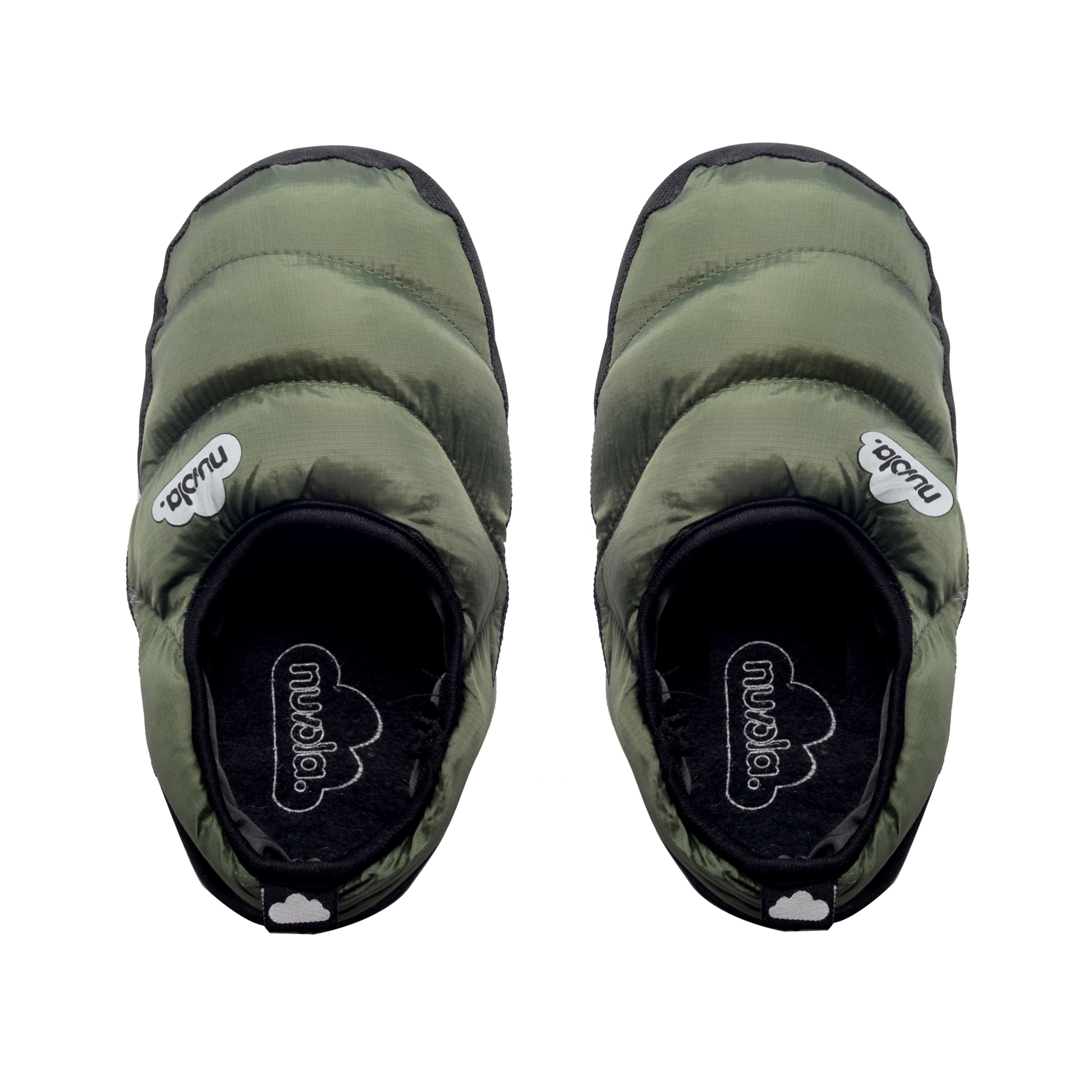 Zapatillas De Casa Nuvola Clásica - Verde Militar - Pantuflas  MKP