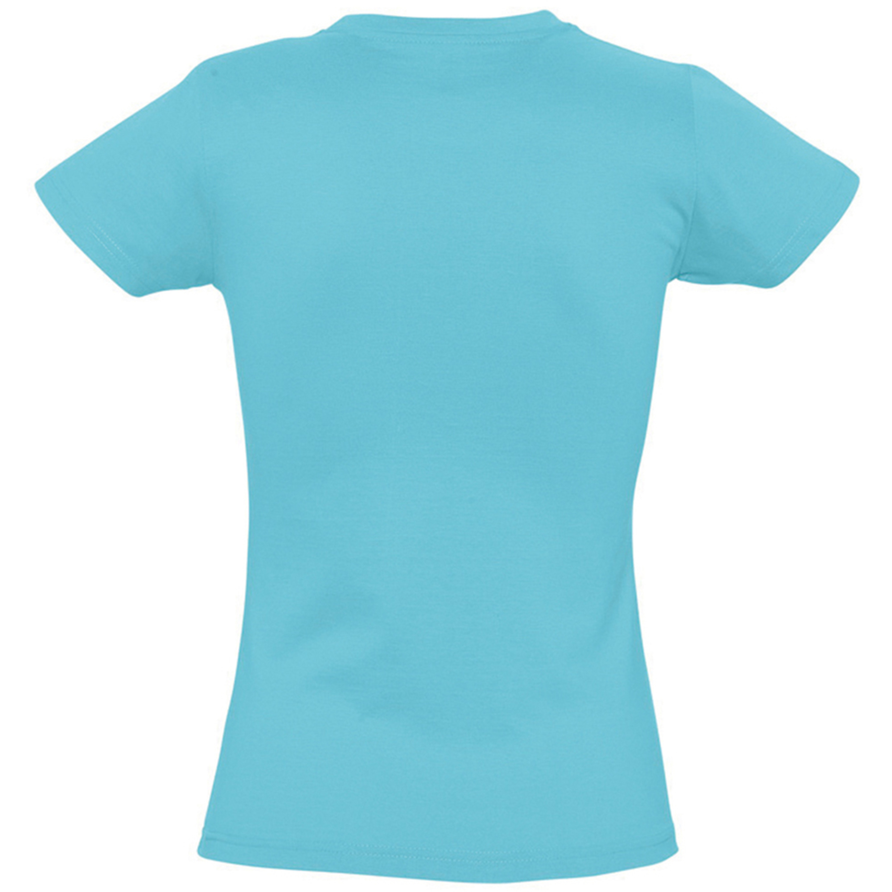 Camiseta Sols Imperial - Azul Aqua - Fitness Mujer  MKP