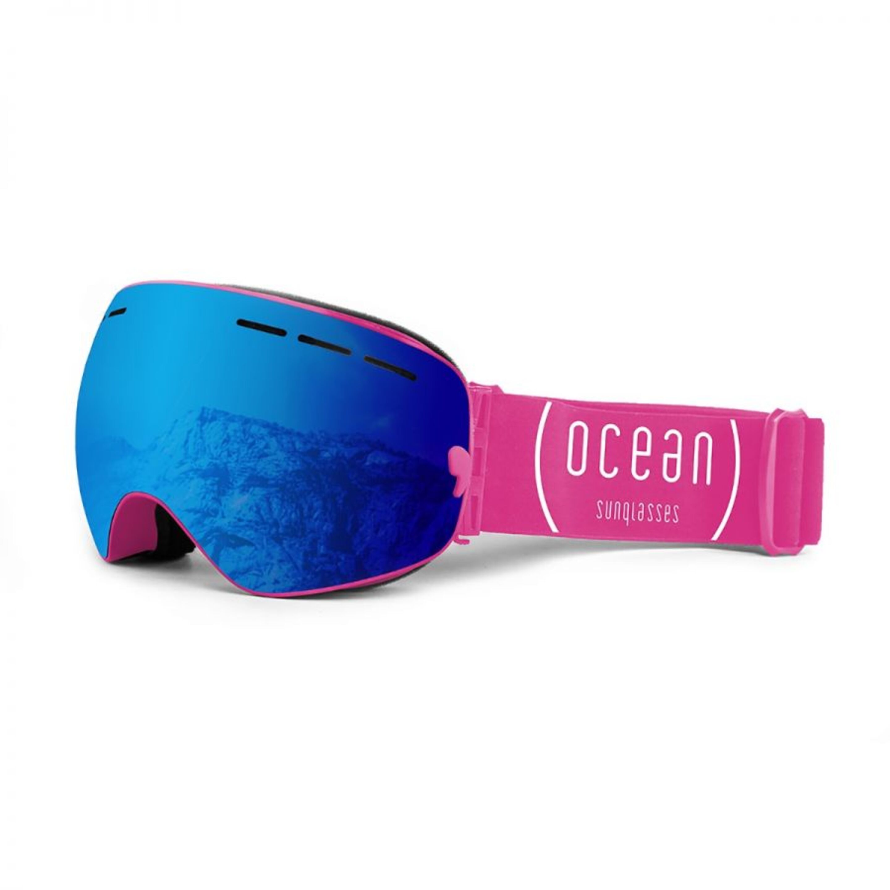Máscara De Ski Ocean Sunglasses Cervino - rosa - 