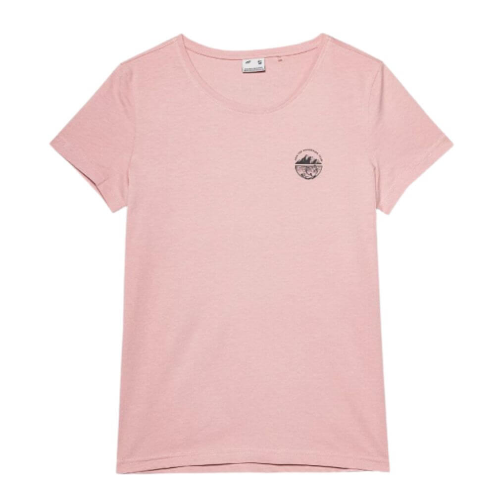Camiseta Regular 4f De Algodón. Ttshf349 - rosa - 