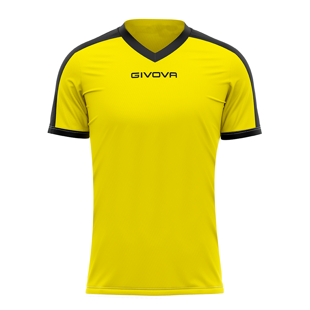 Camiseta Givova Revolution - amarillo-negro - 