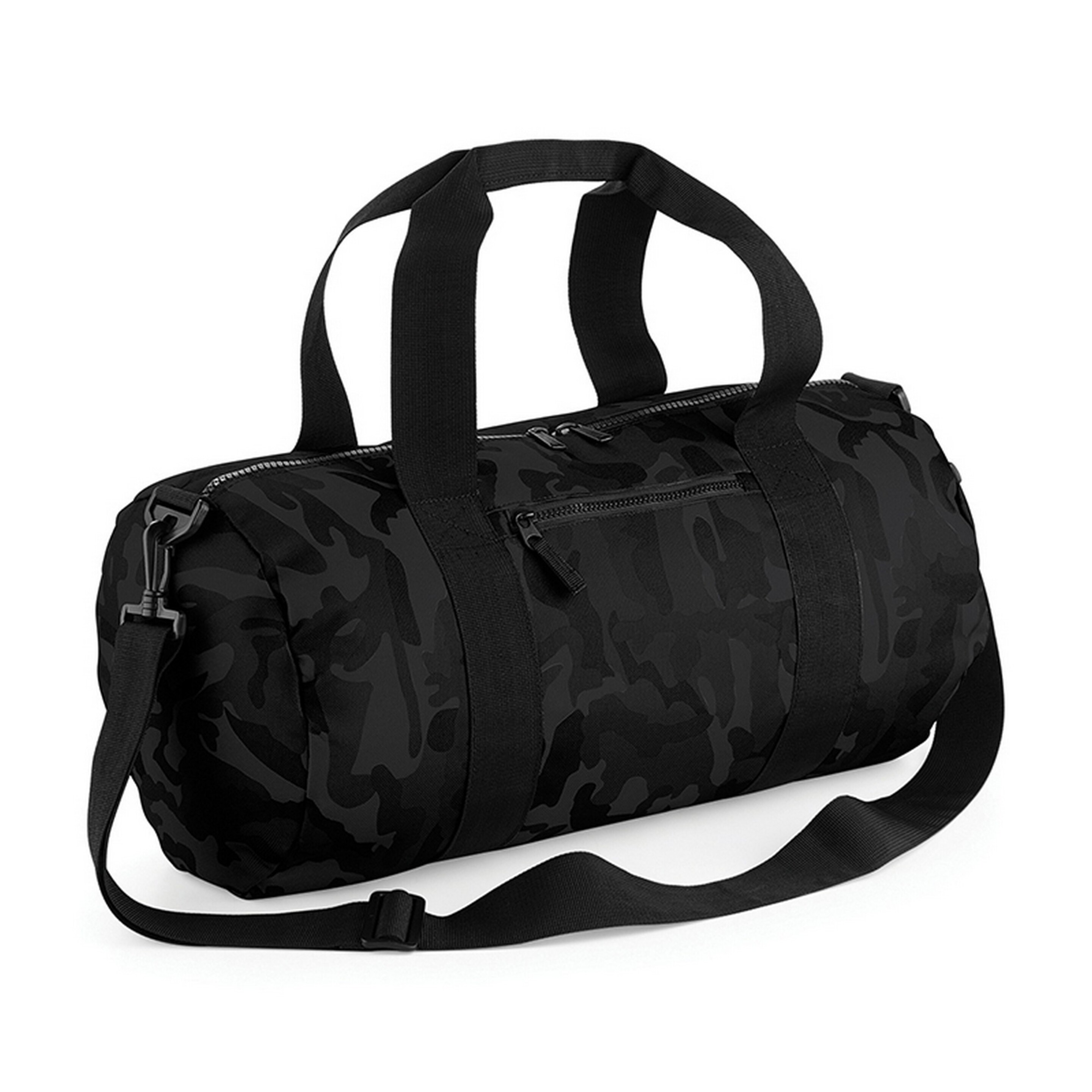 Bolsa Deportiva Con Estampado De Camuflaje (20 Litros) Bagbase (Azul_oscuro)