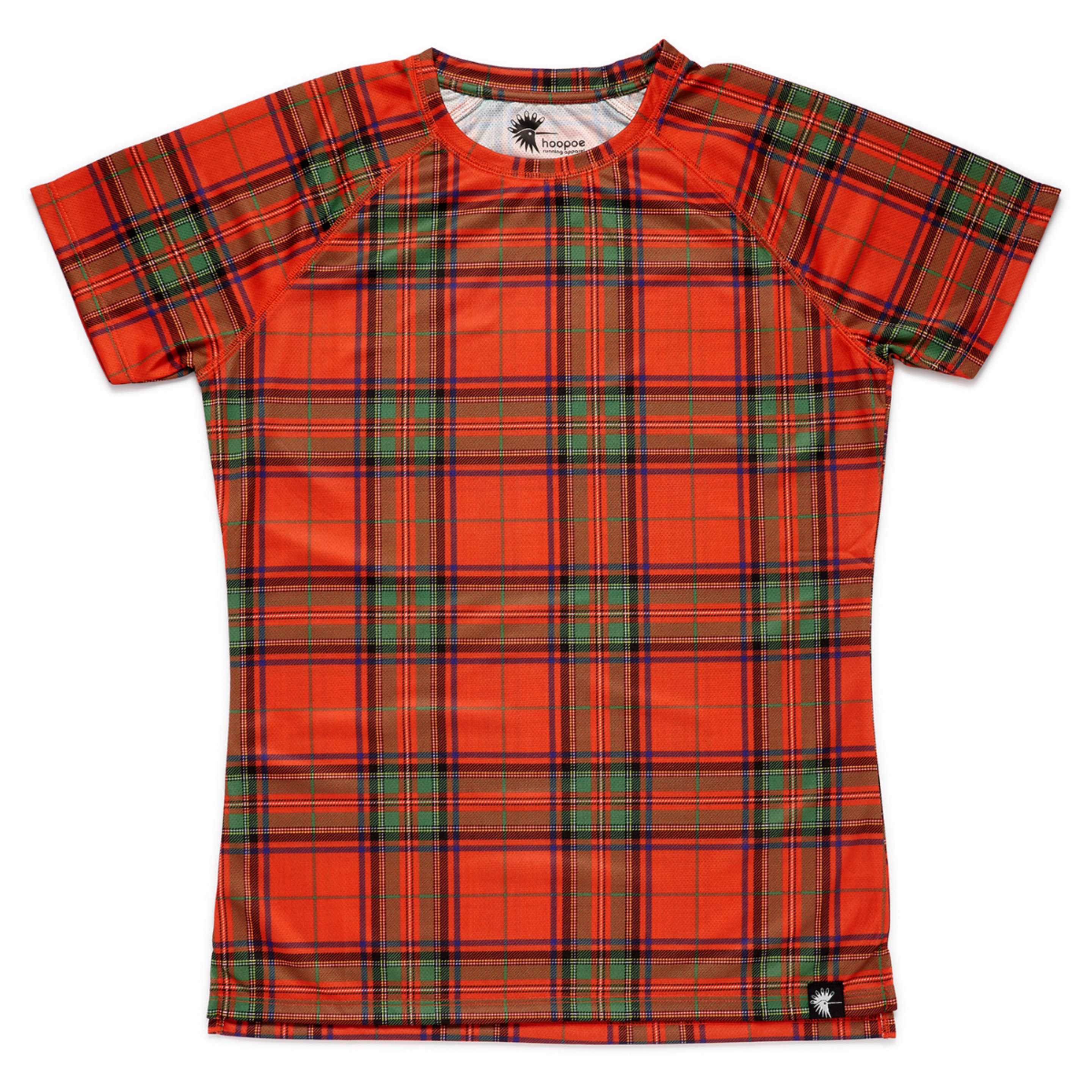 Camiseta De Running Escocesa Roja Hoopoe Apparel - rojo - 