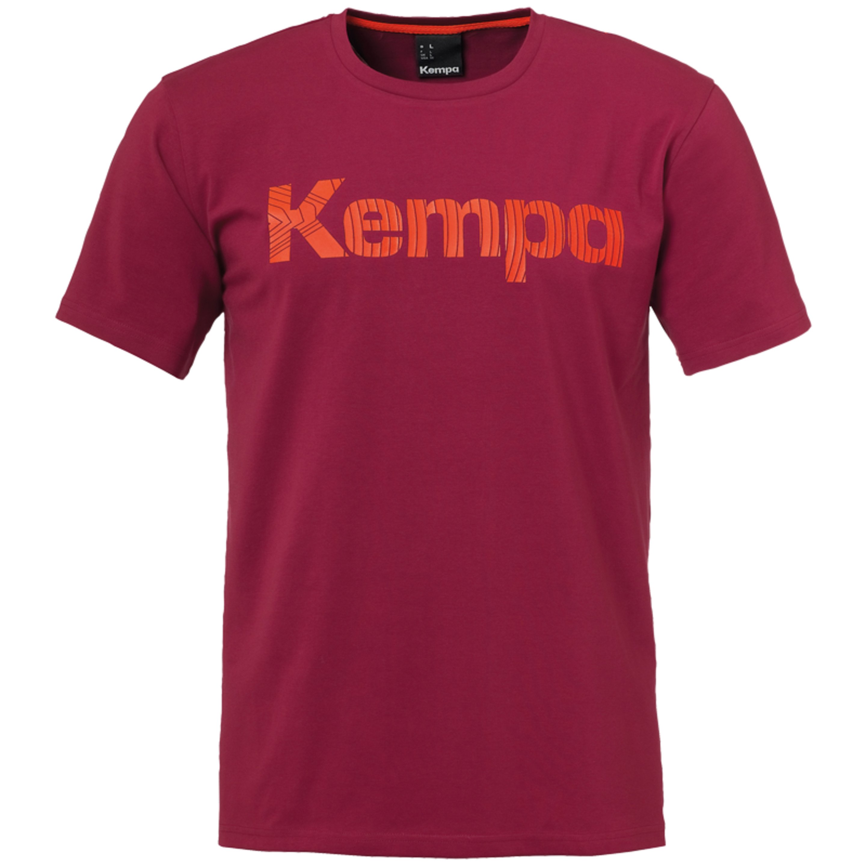 Graphic T-shirt Rojo Oscuro Kempa - rojo - 