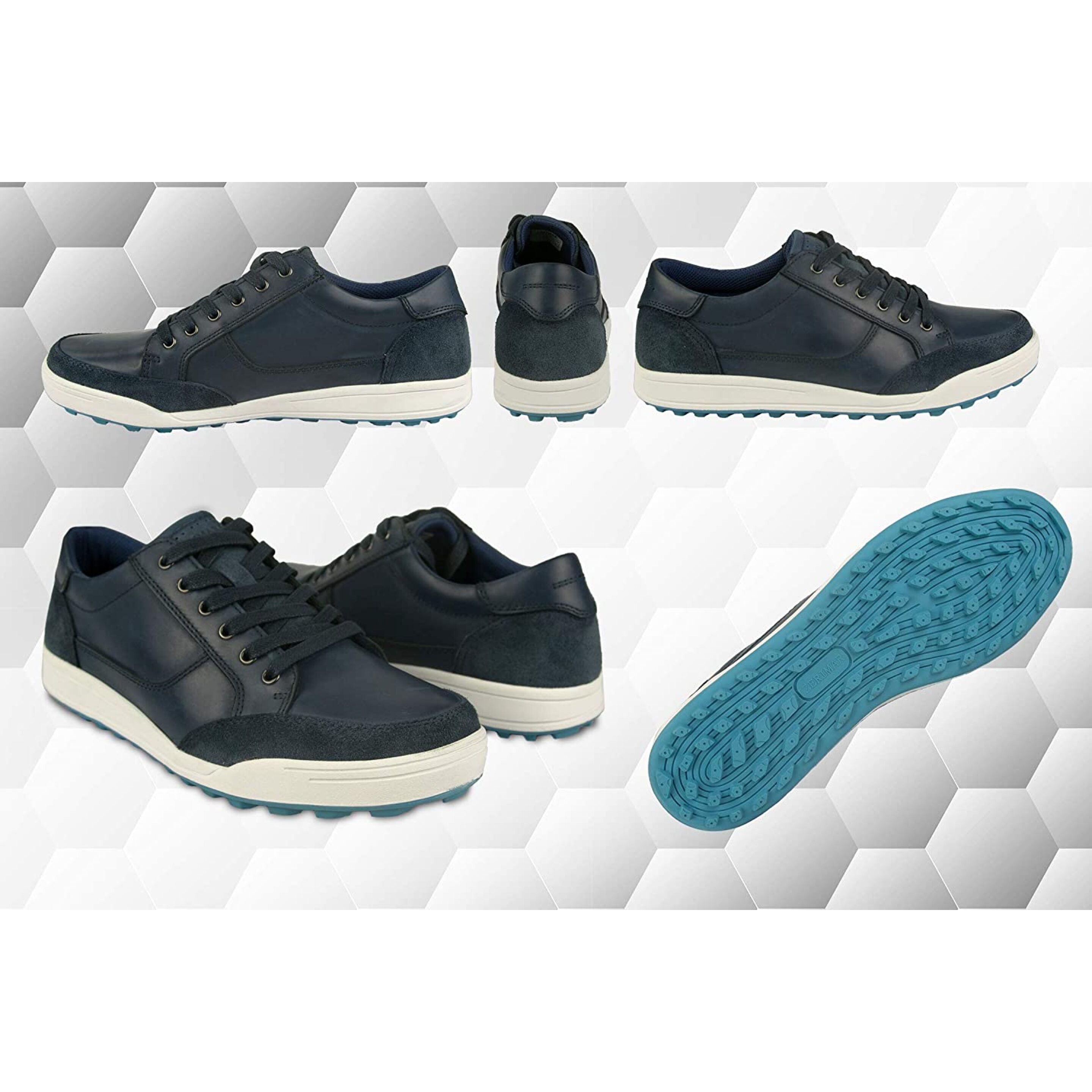 Zerimar Zapatos De Golf Hombre |zapatos Golf Piel | Zapatos Hombre Deportivos | Zapatillas De Golf